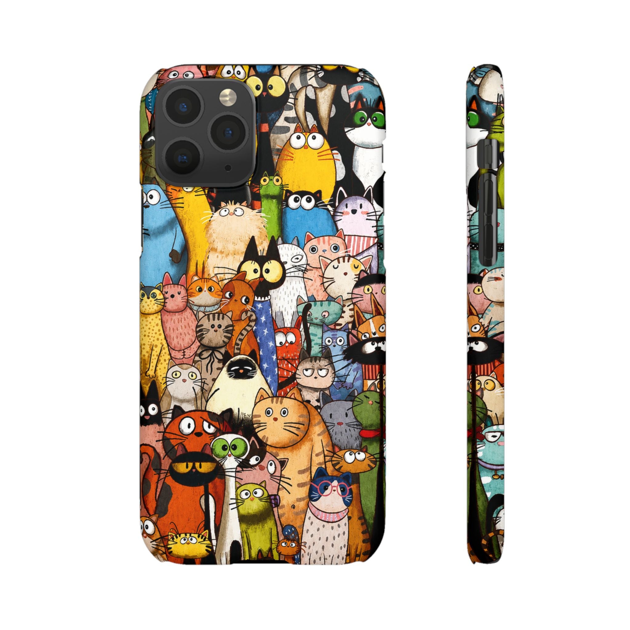 Cute Cat Pattern Phone Case