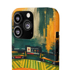 Abstract Baseball Stadium Phone Case