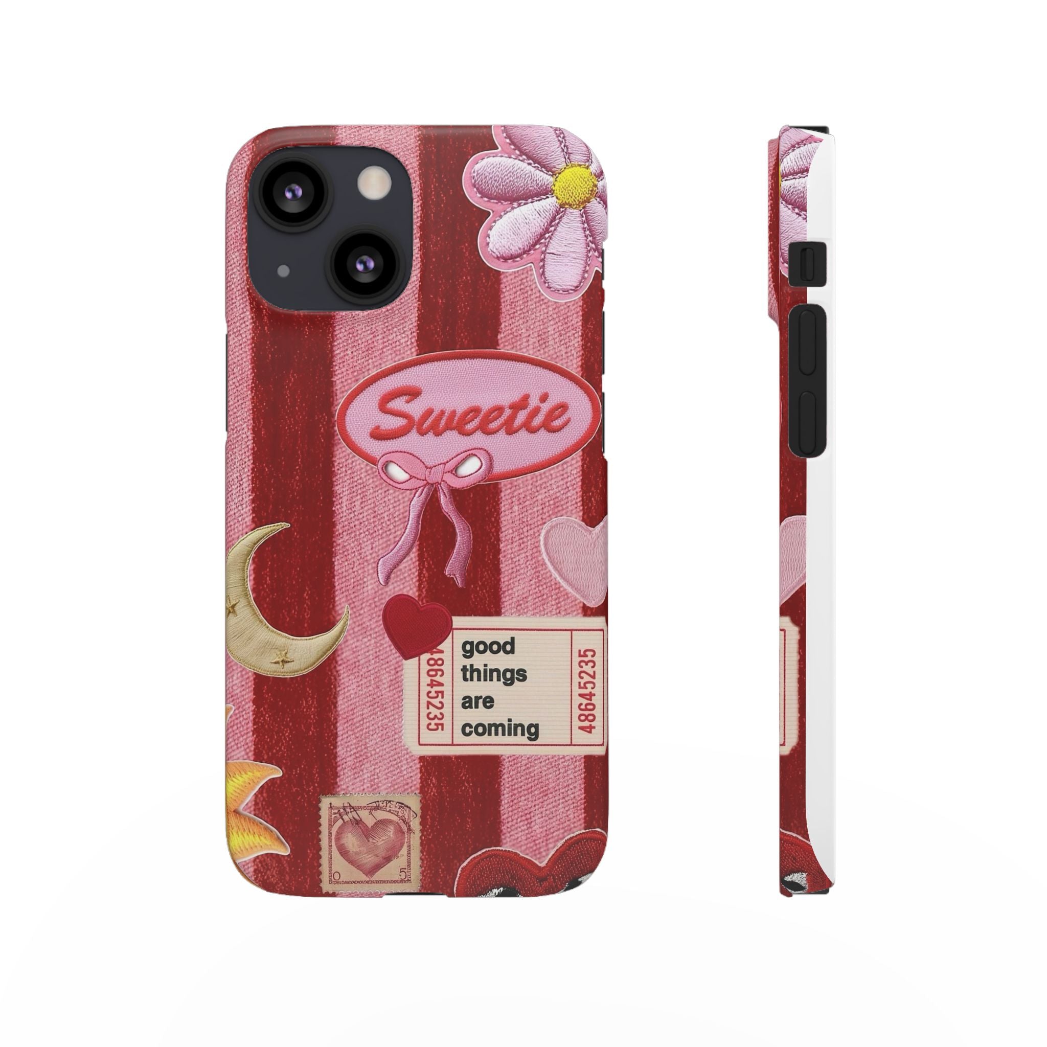 Coquette Patch Phone Case
