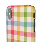 Pastel Plaid Phone Case