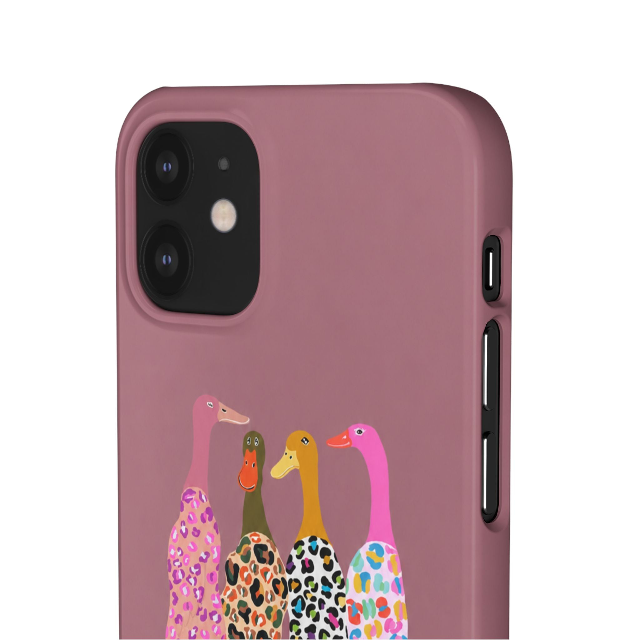 Colorful Leopard Ducks Phone Case