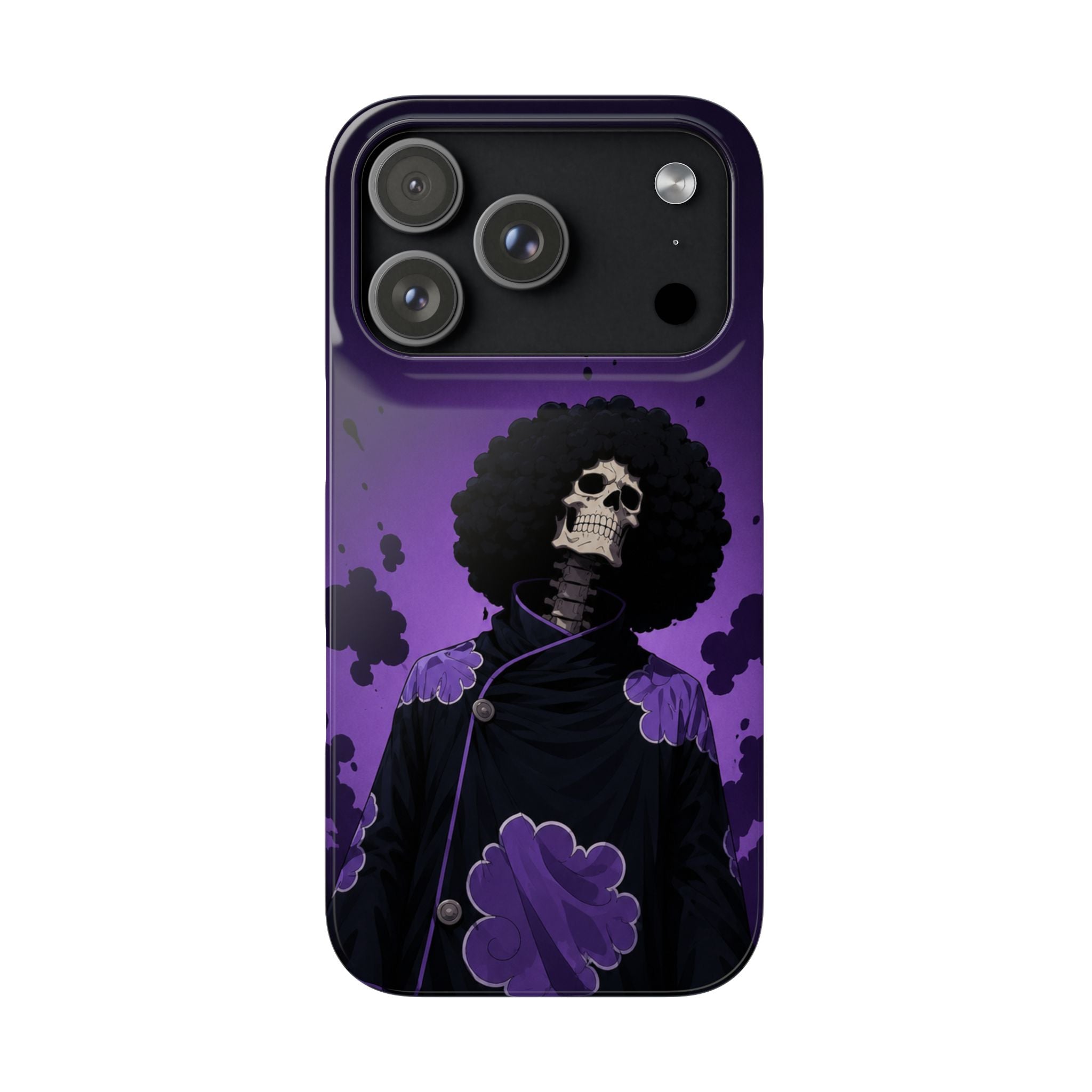 Purple Skeleton Phone Case