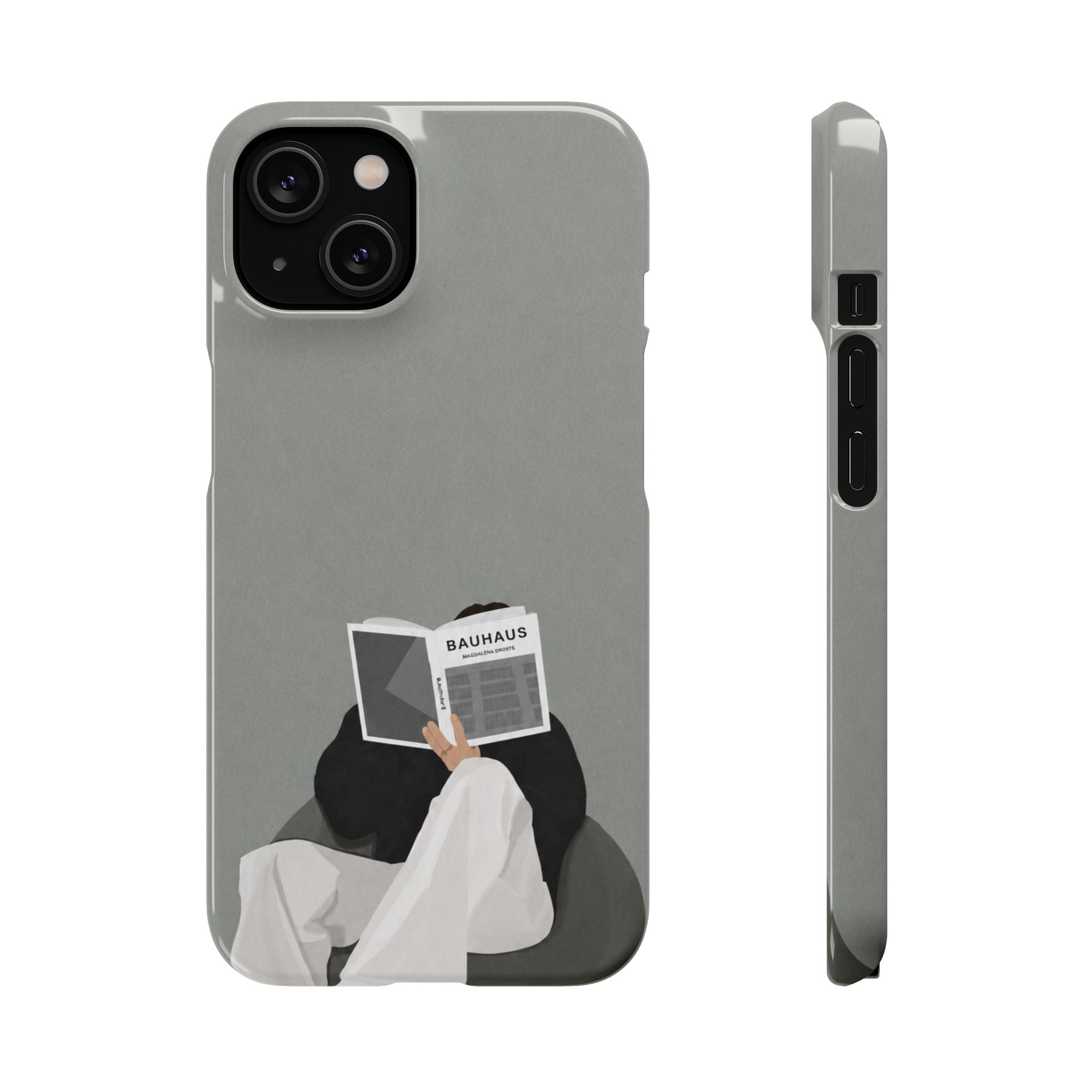Quiet Pages – Minimalist Aesthetic Phone Case