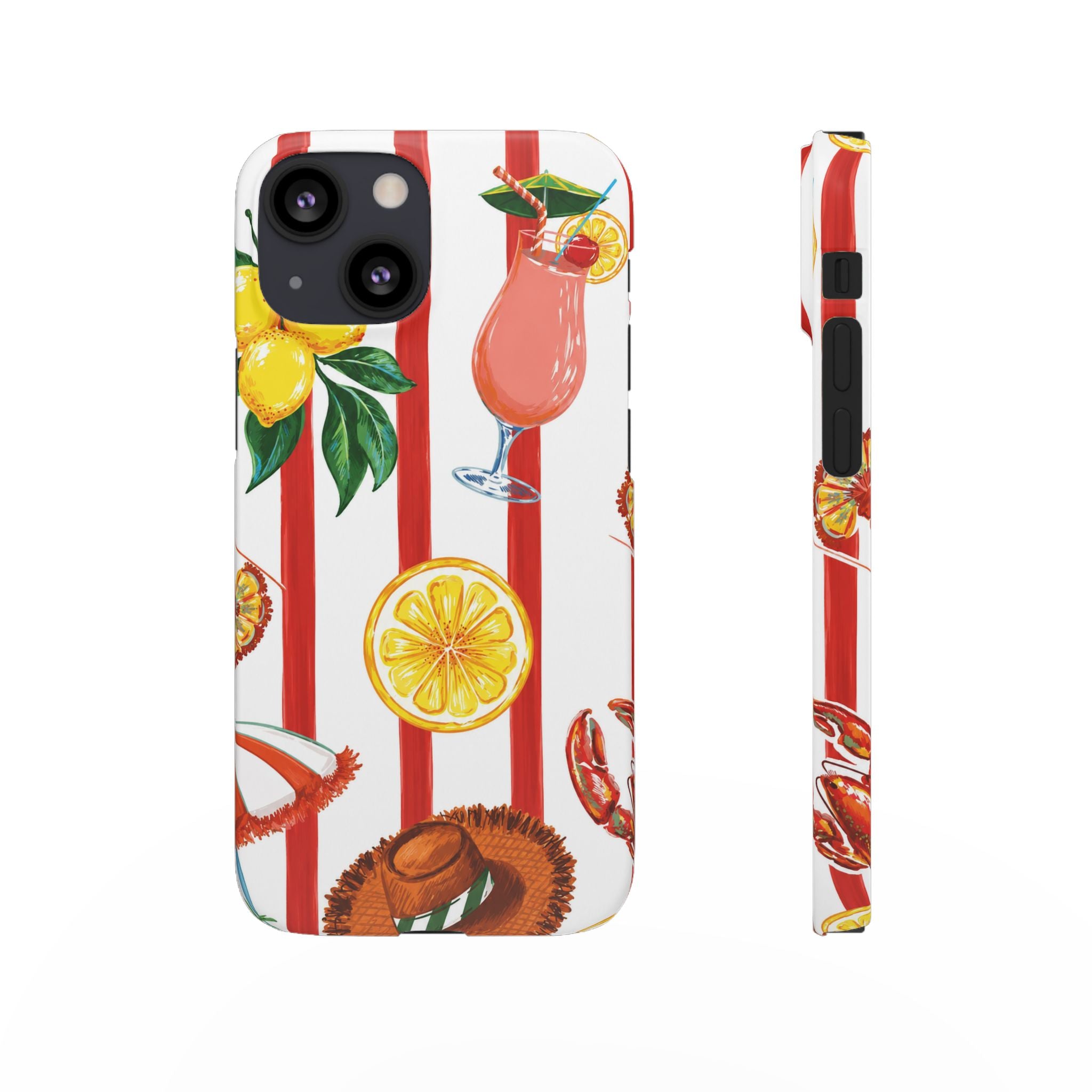 Lemon Coast – Summer Citrus Phone Case