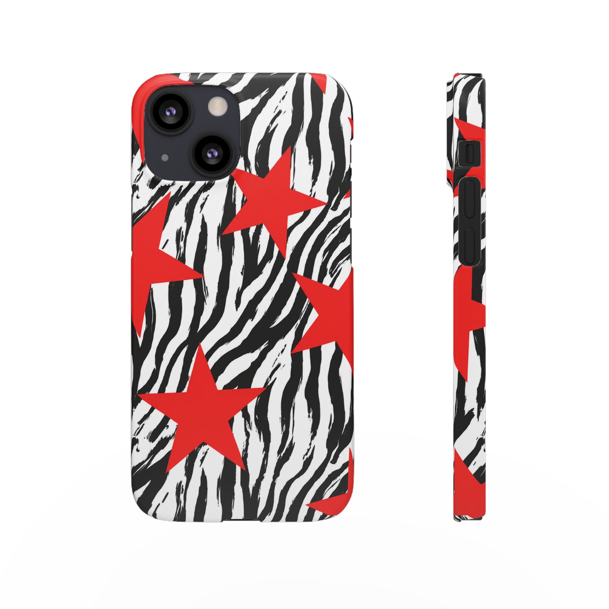 Retro Zebra Stars Phone Case