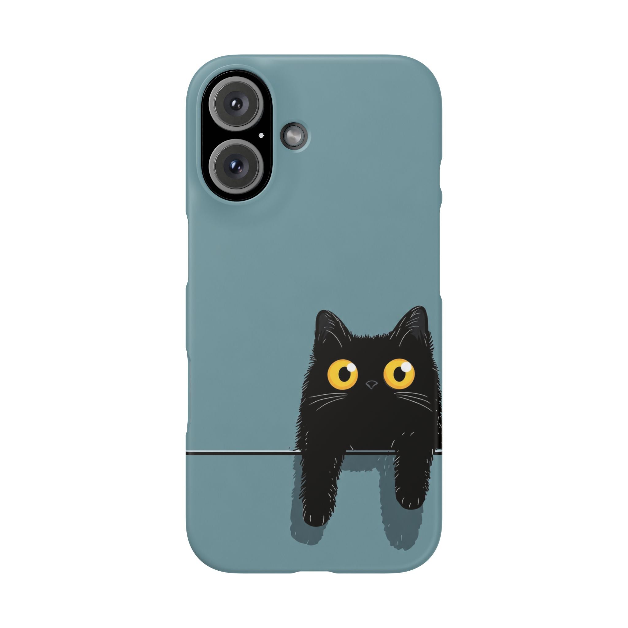Cute Black Cat Phone Case