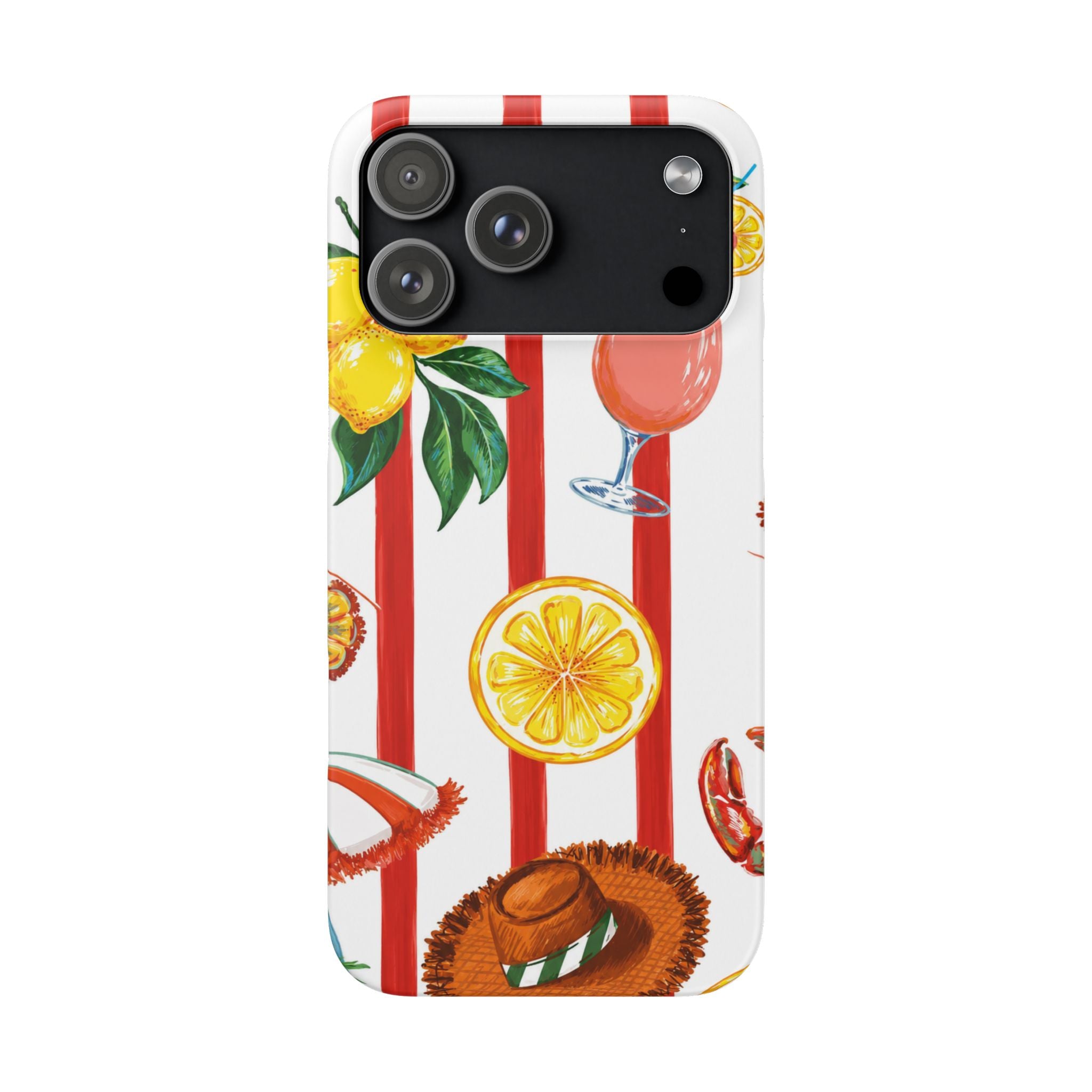 Lemon Coast – Summer Citrus Phone Case