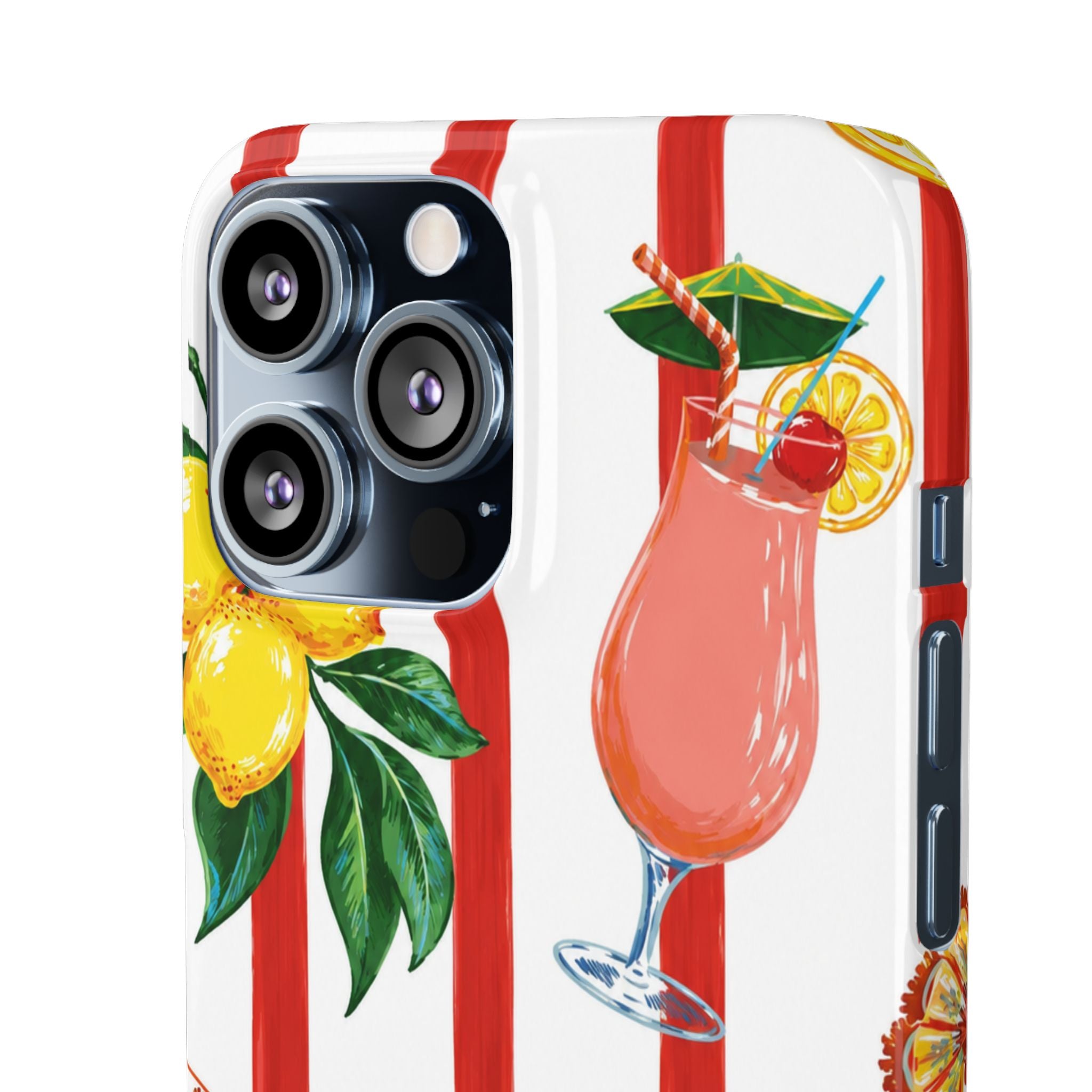 Lemon Coast – Summer Citrus Phone Case