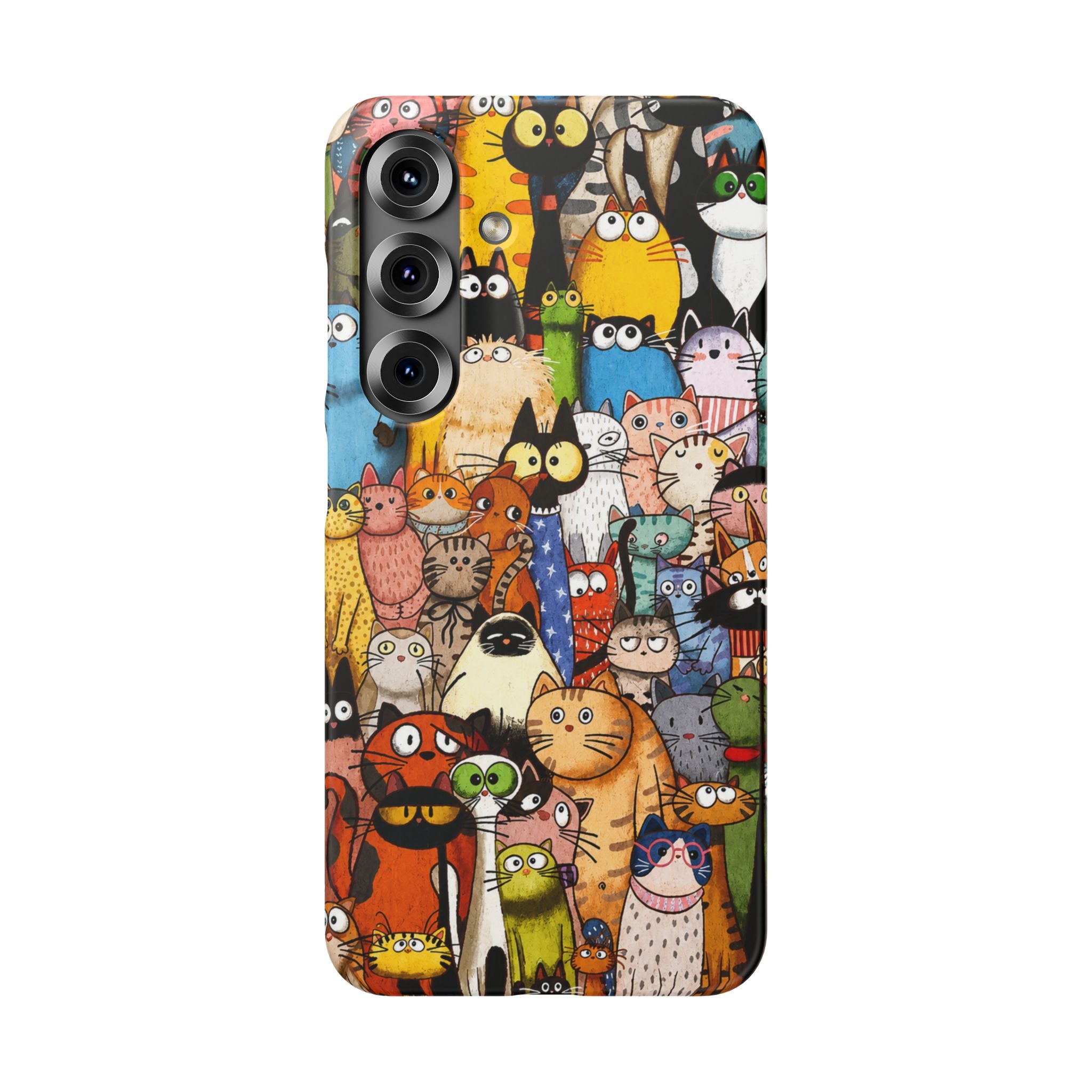 Cute Cat Pattern Phone Case