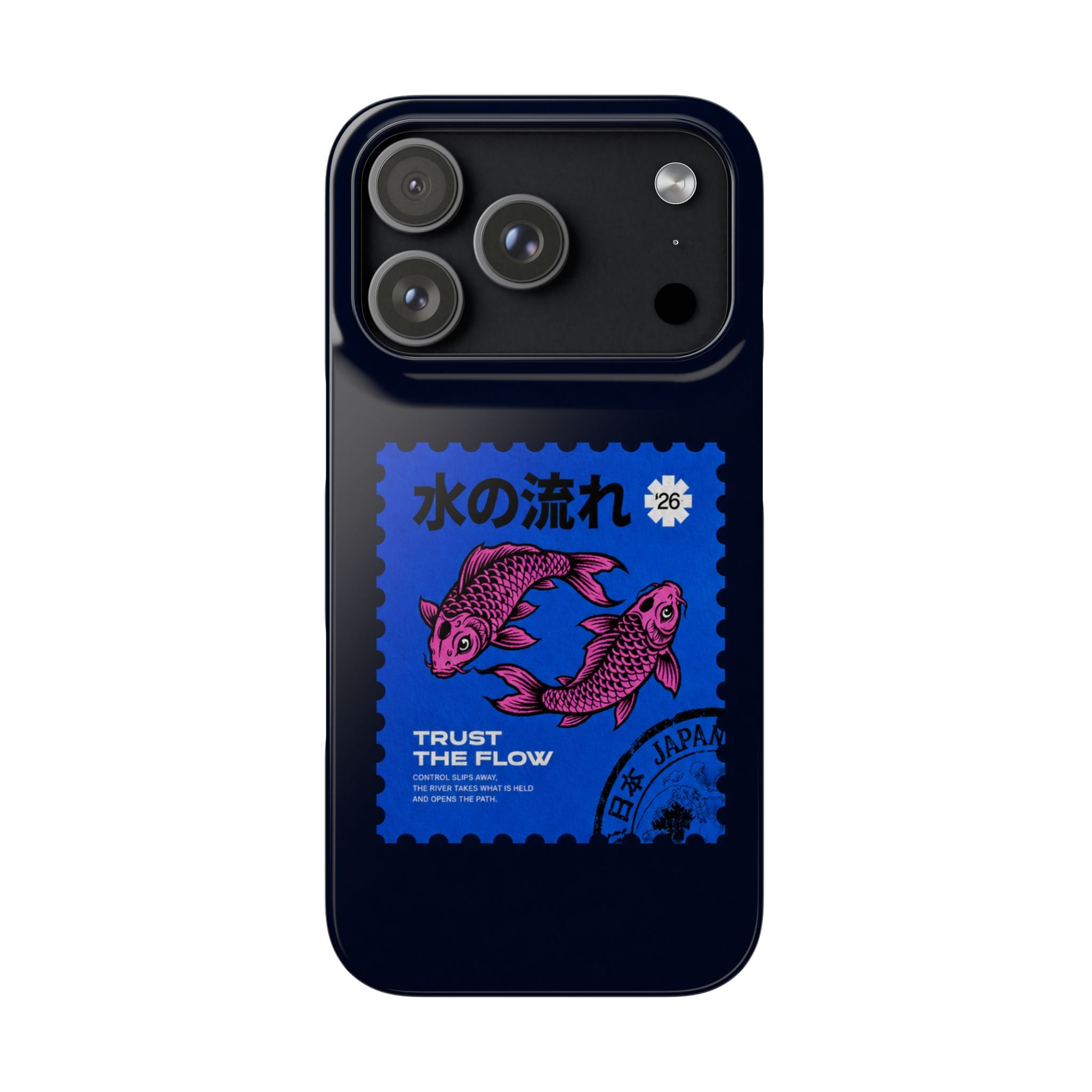 Trust The Flow Koi Phone Case