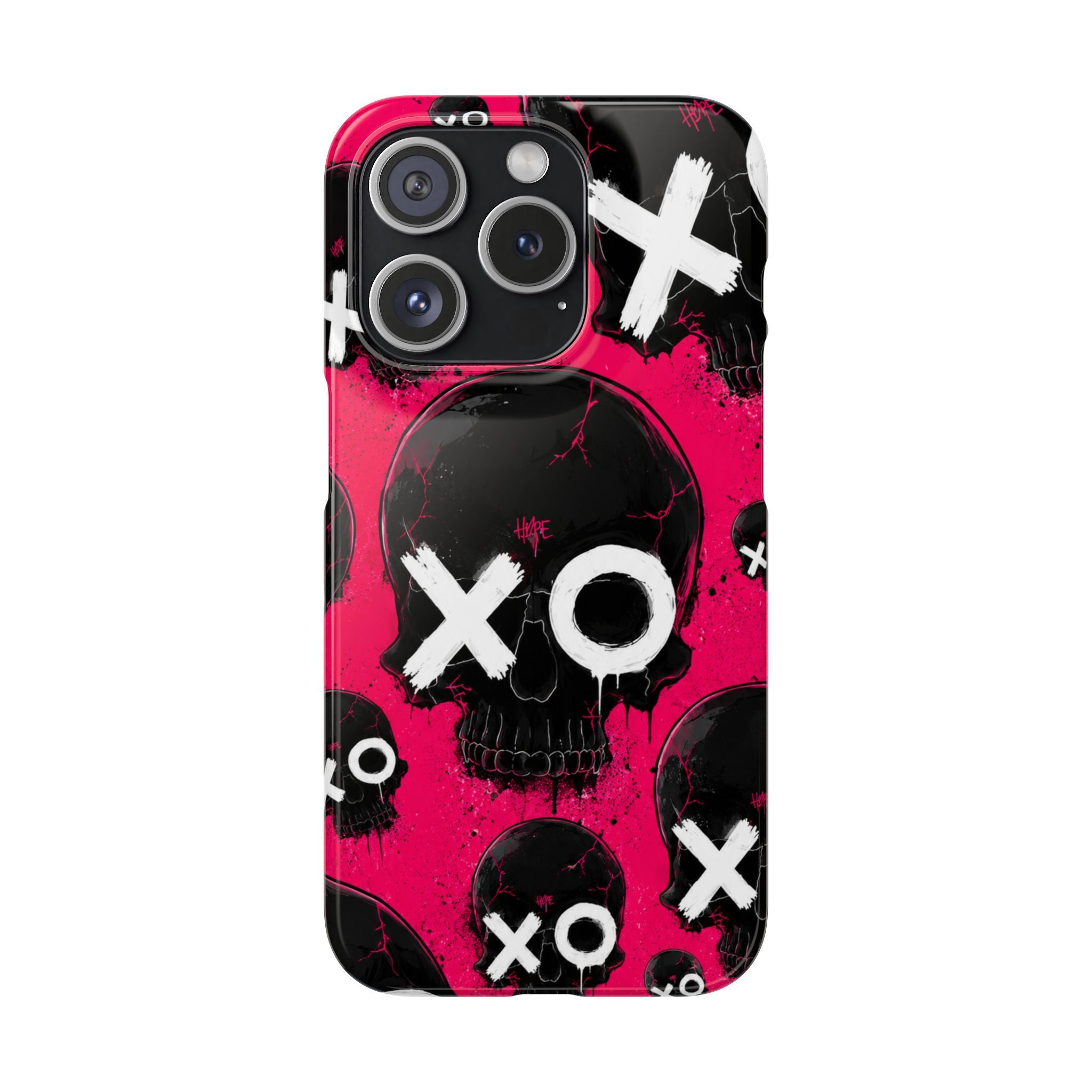 XO Skull Punk Phone Case