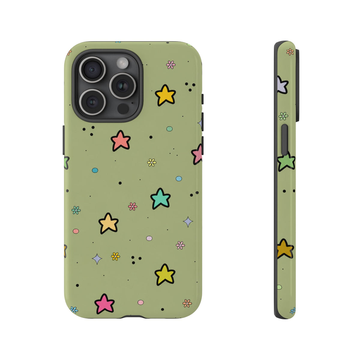 Cosmic Star Doodle Phone Case