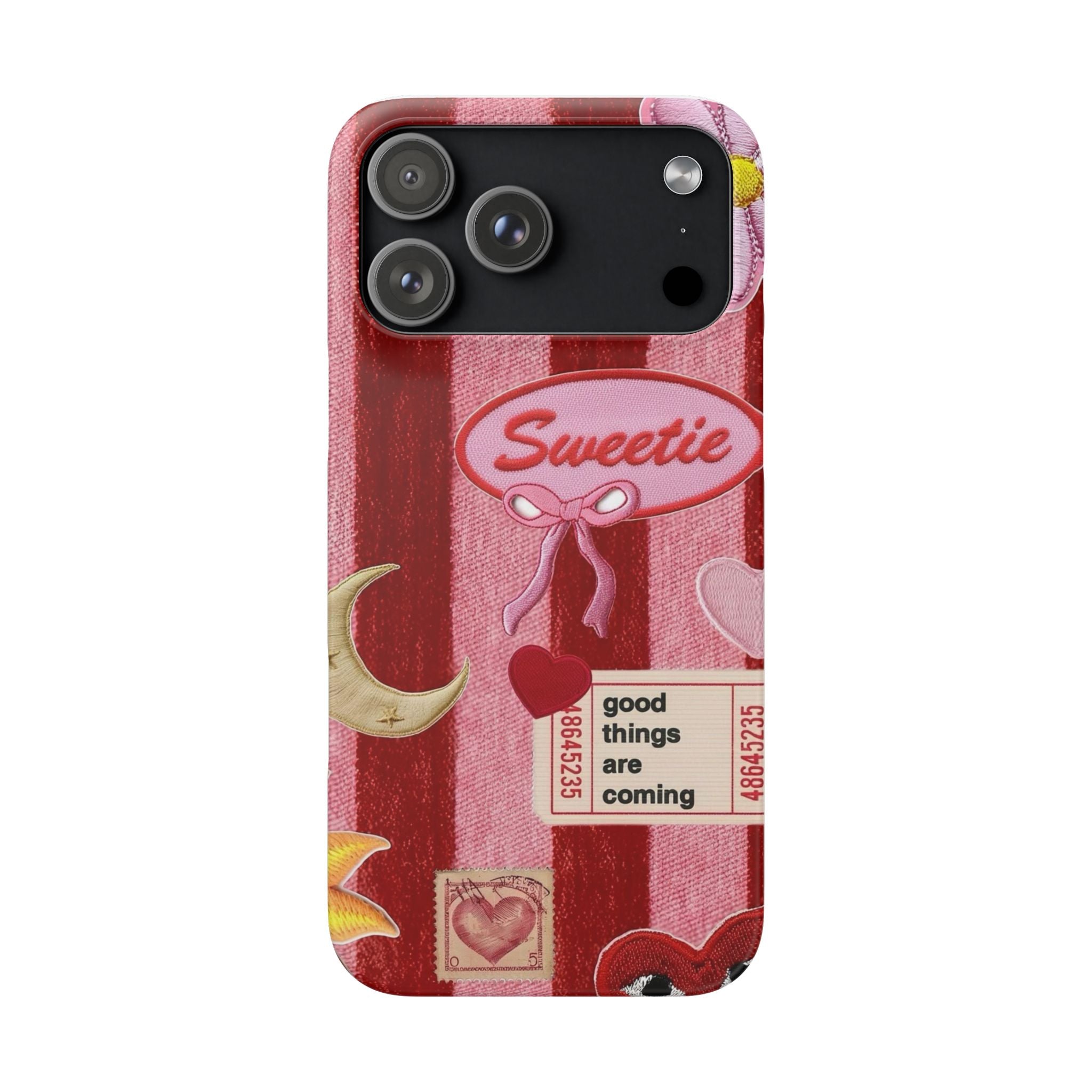Coquette Patch Phone Case