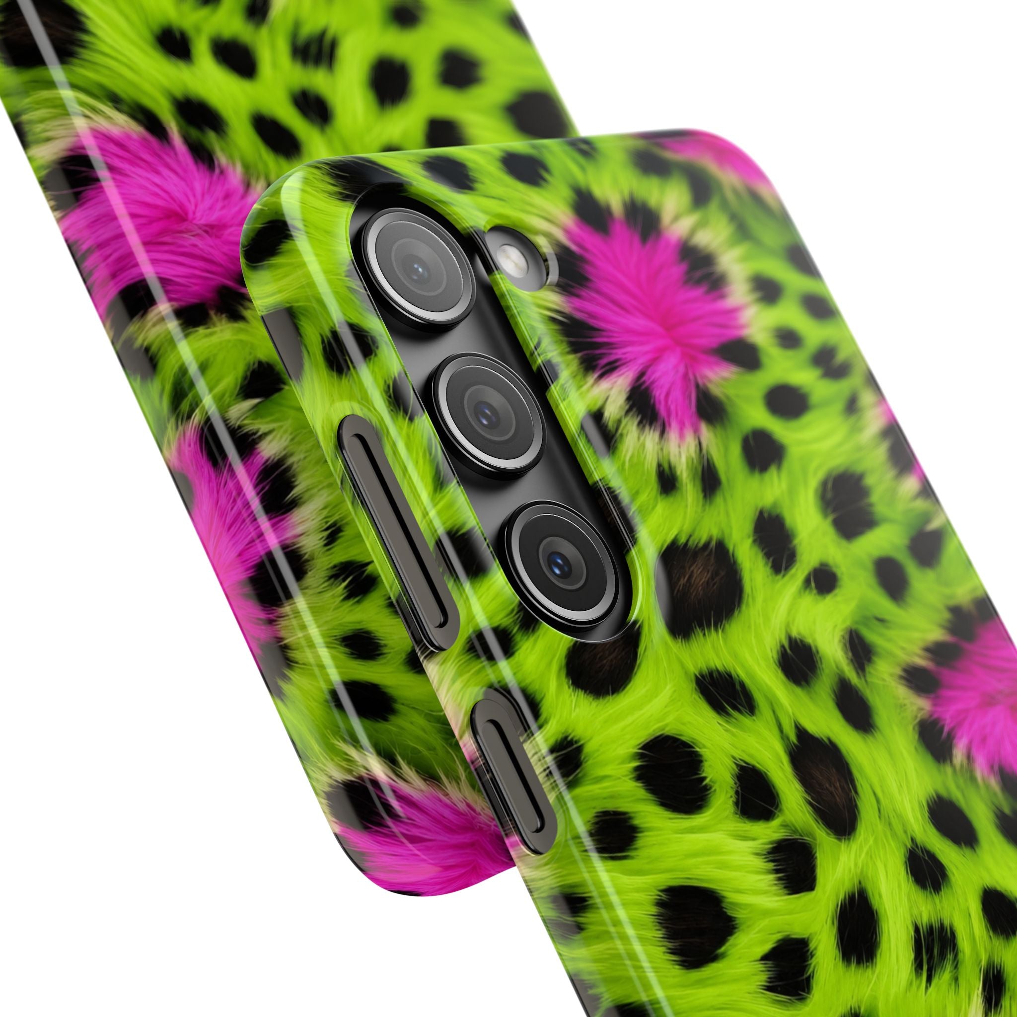 Neon Leopard Phone Case