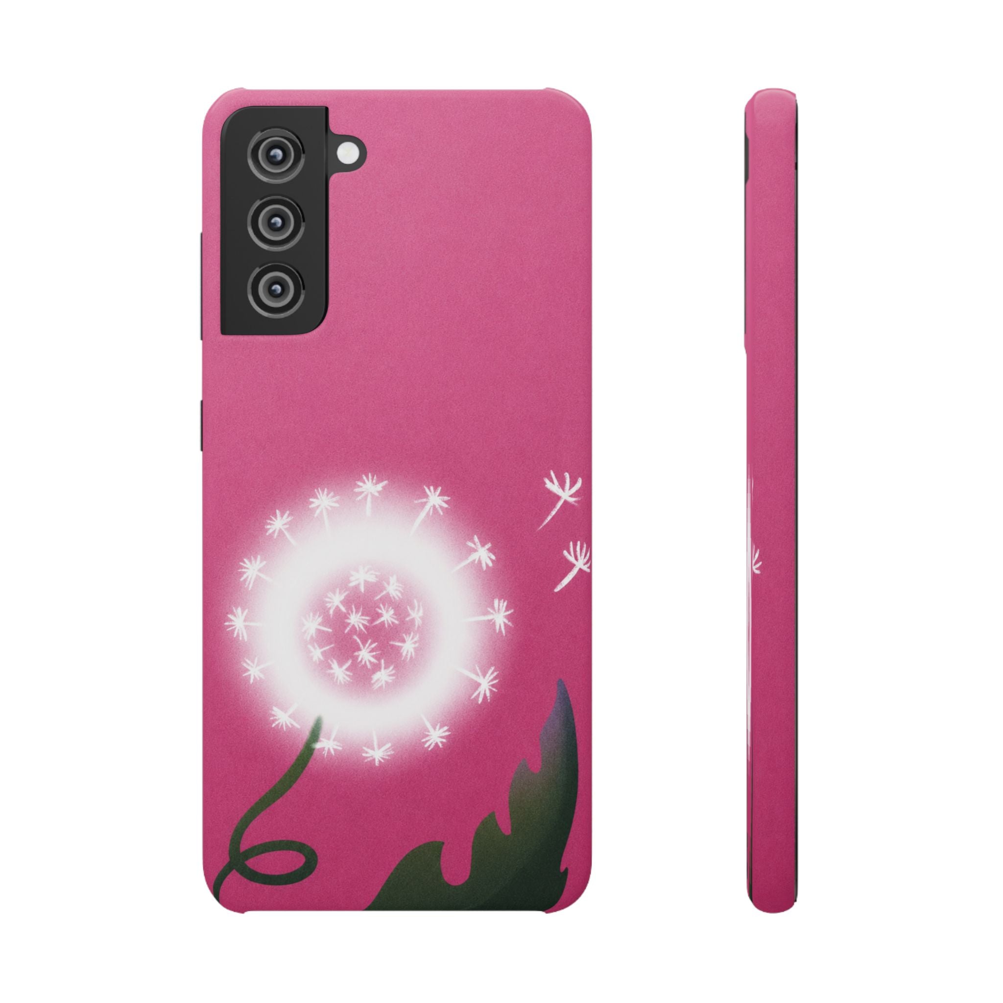 Pink Dandelion Phone Case