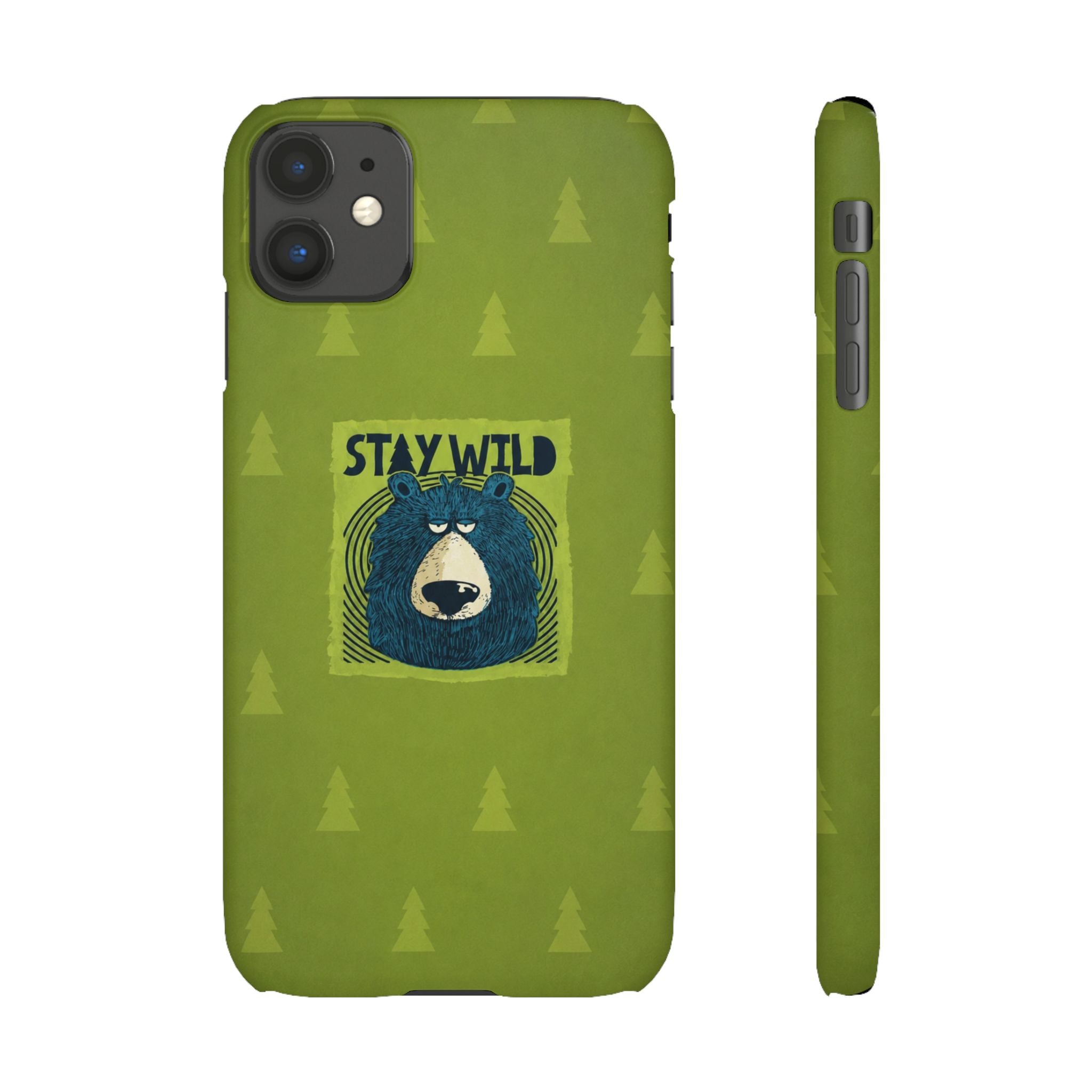 Stay Wild Bear Phone Case