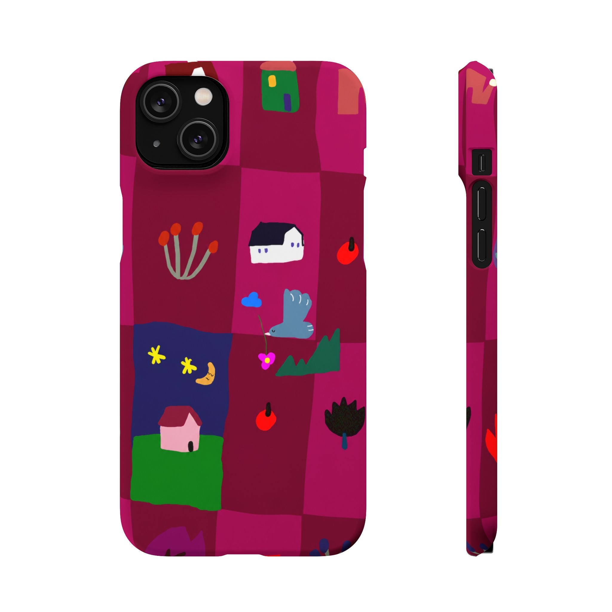Whimsical Village Phone Case