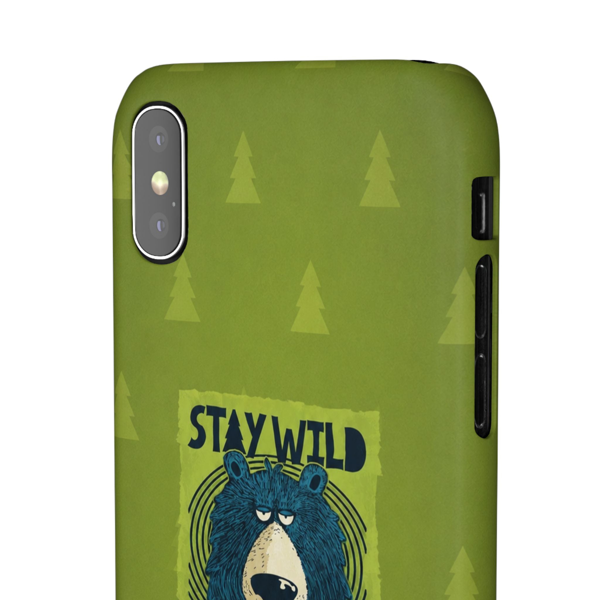 Stay Wild Bear Phone Case