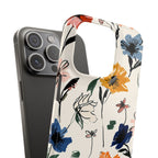 Wildflower Sketch Phone Case