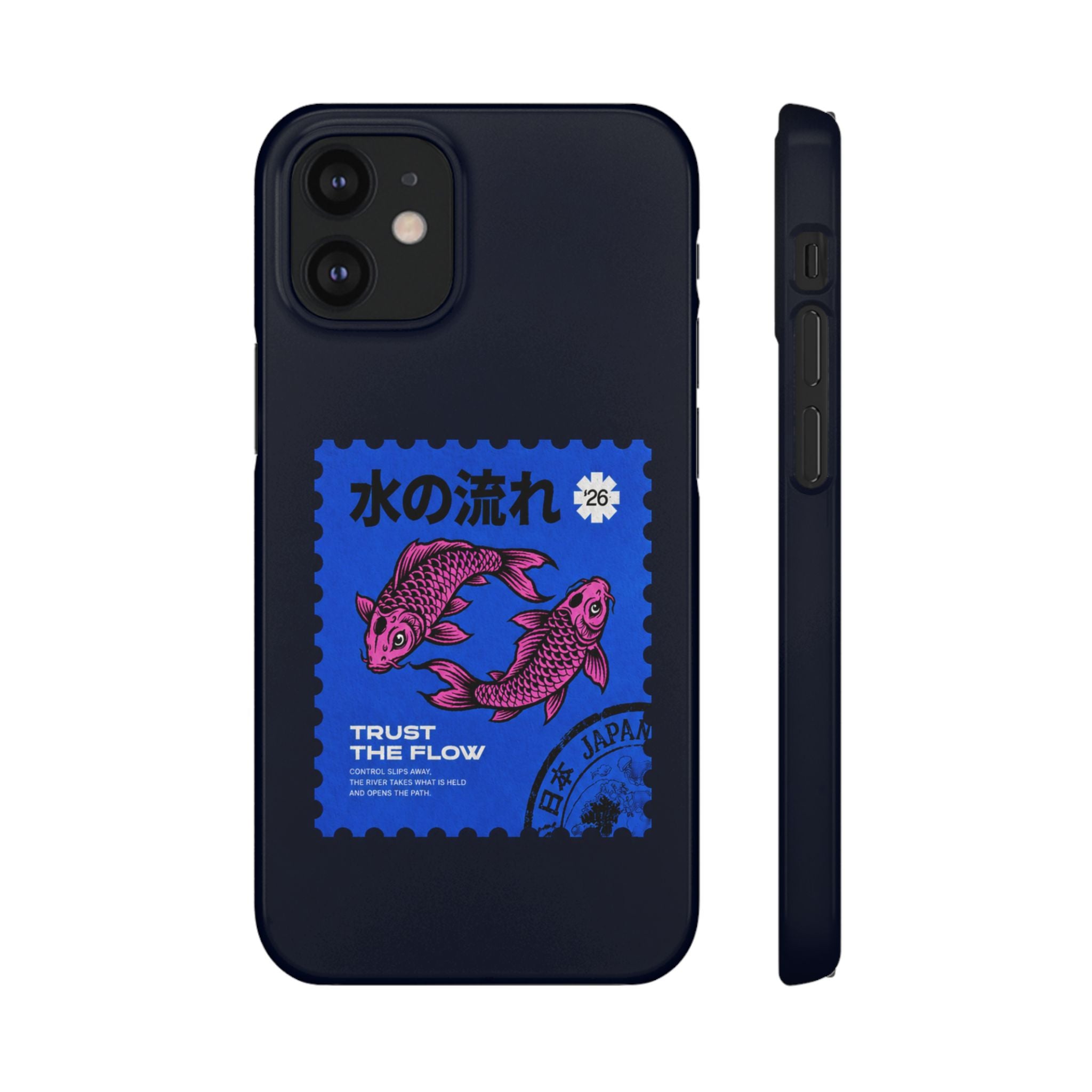 Trust The Flow Koi Phone Case