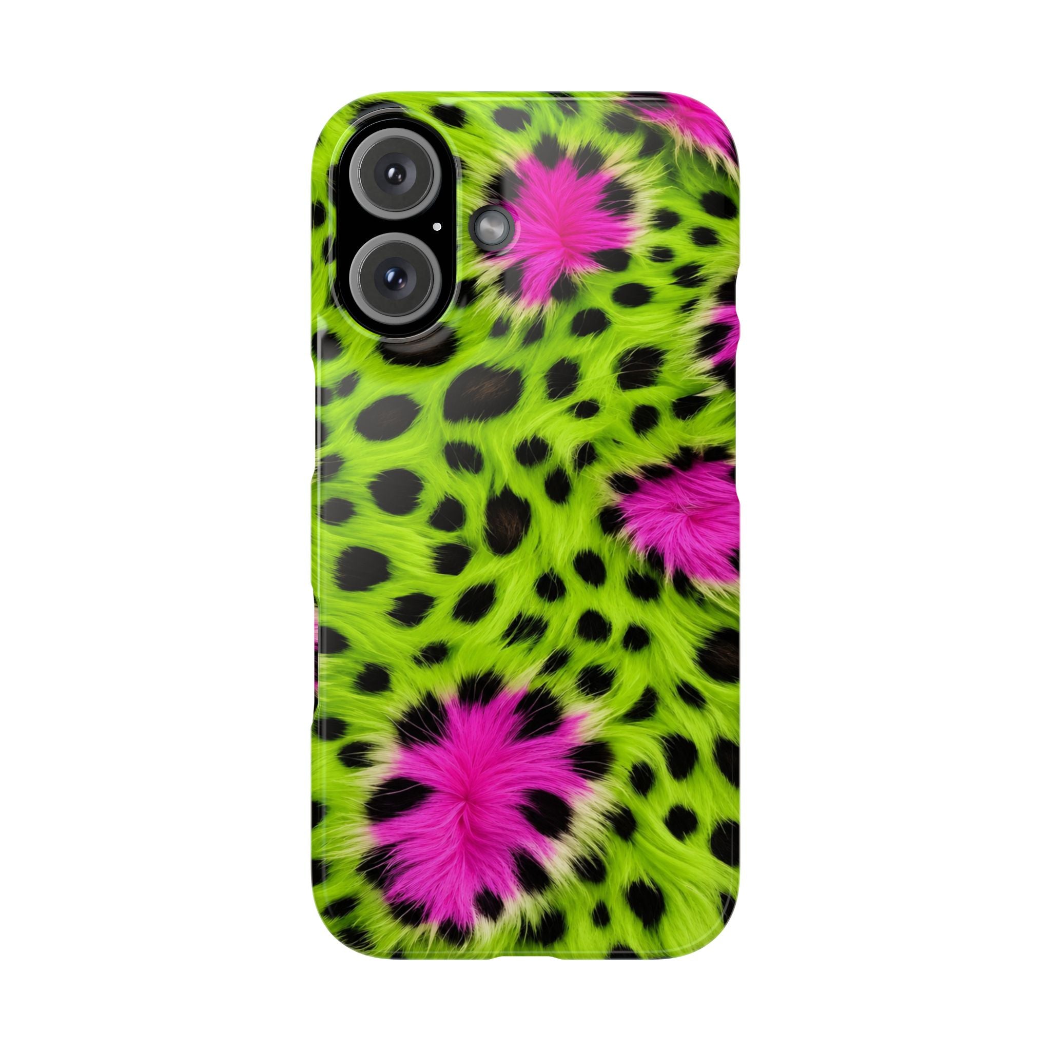 Neon Leopard Phone Case