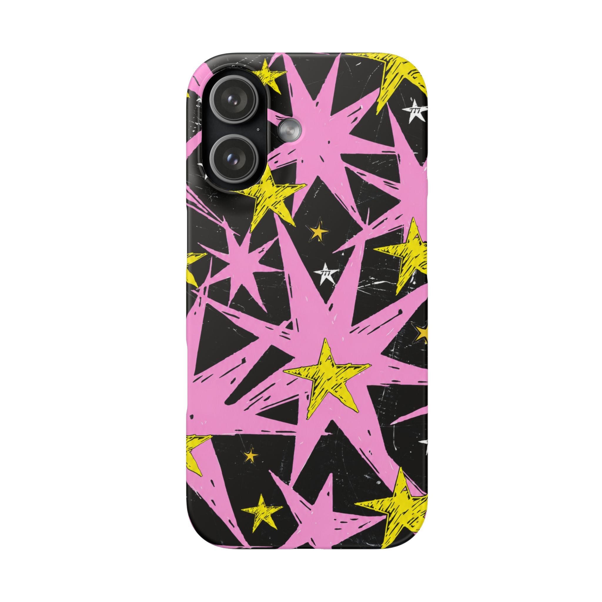 Pink Starburst Phone Case