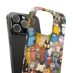Cute Cat Pattern Phone Case