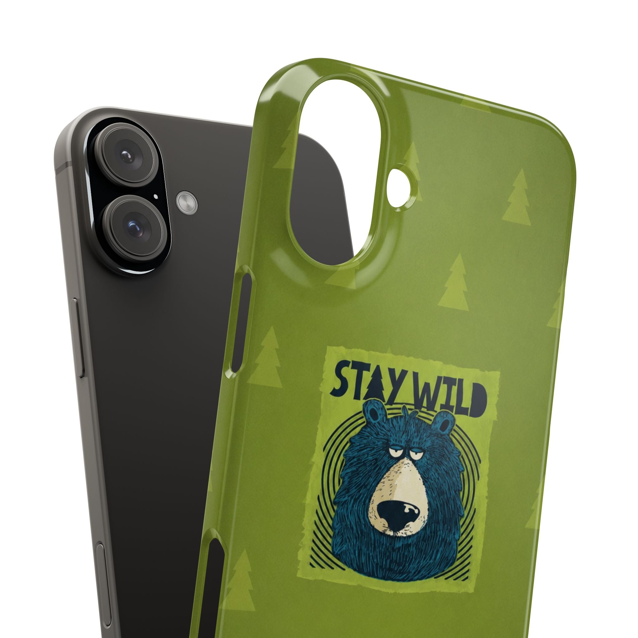 Stay Wild Bear Phone Case