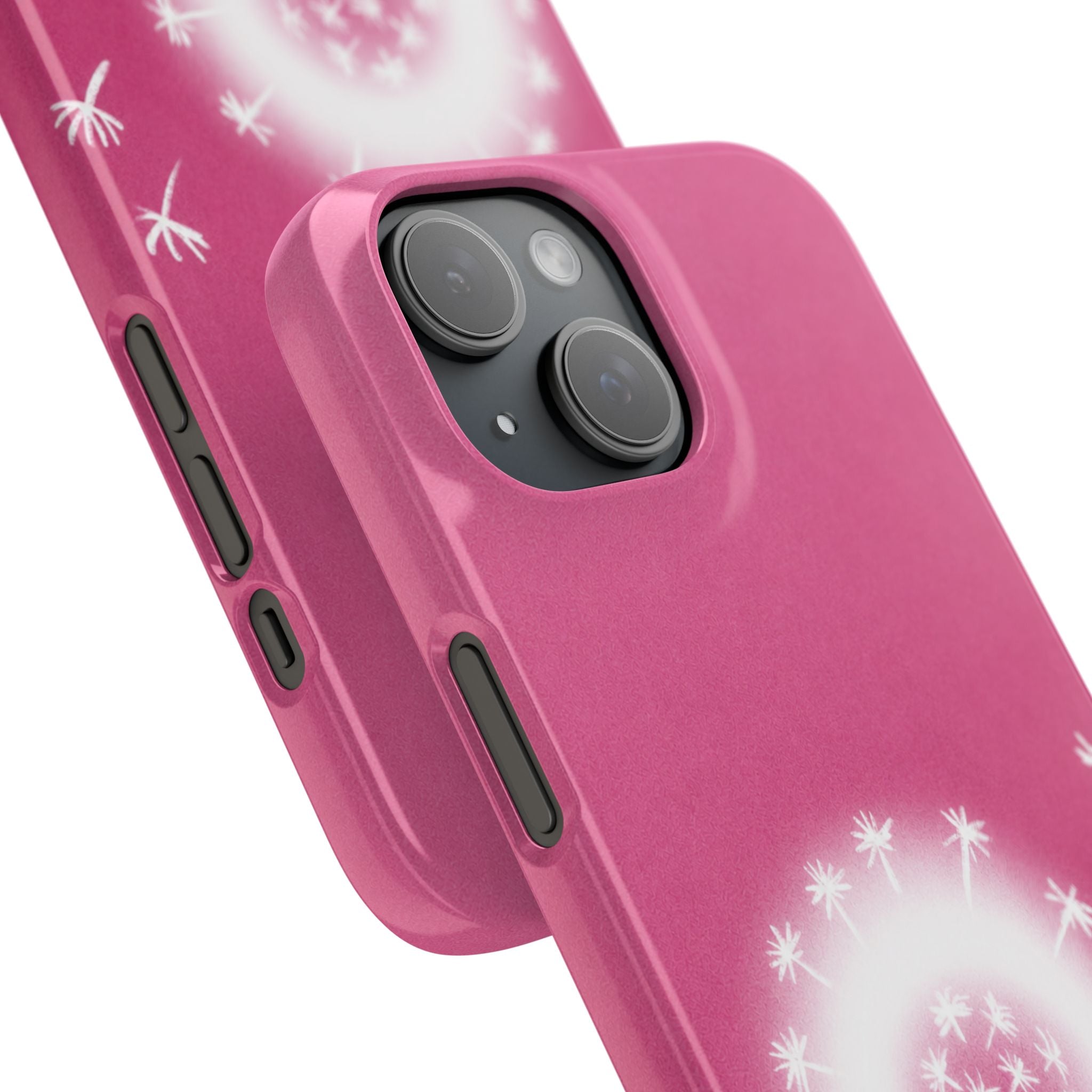 Pink Dandelion Phone Case