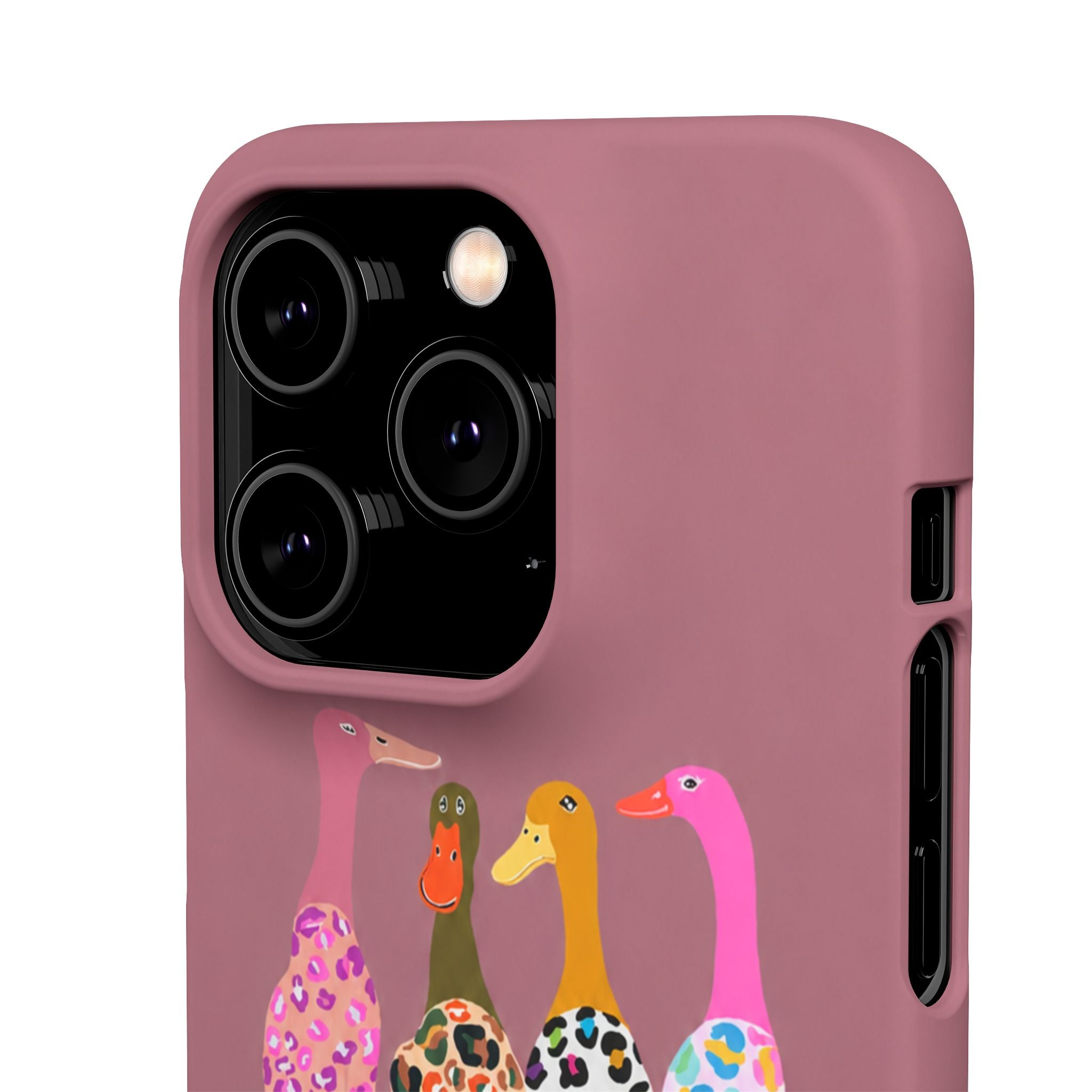 Colorful Leopard Ducks Phone Case