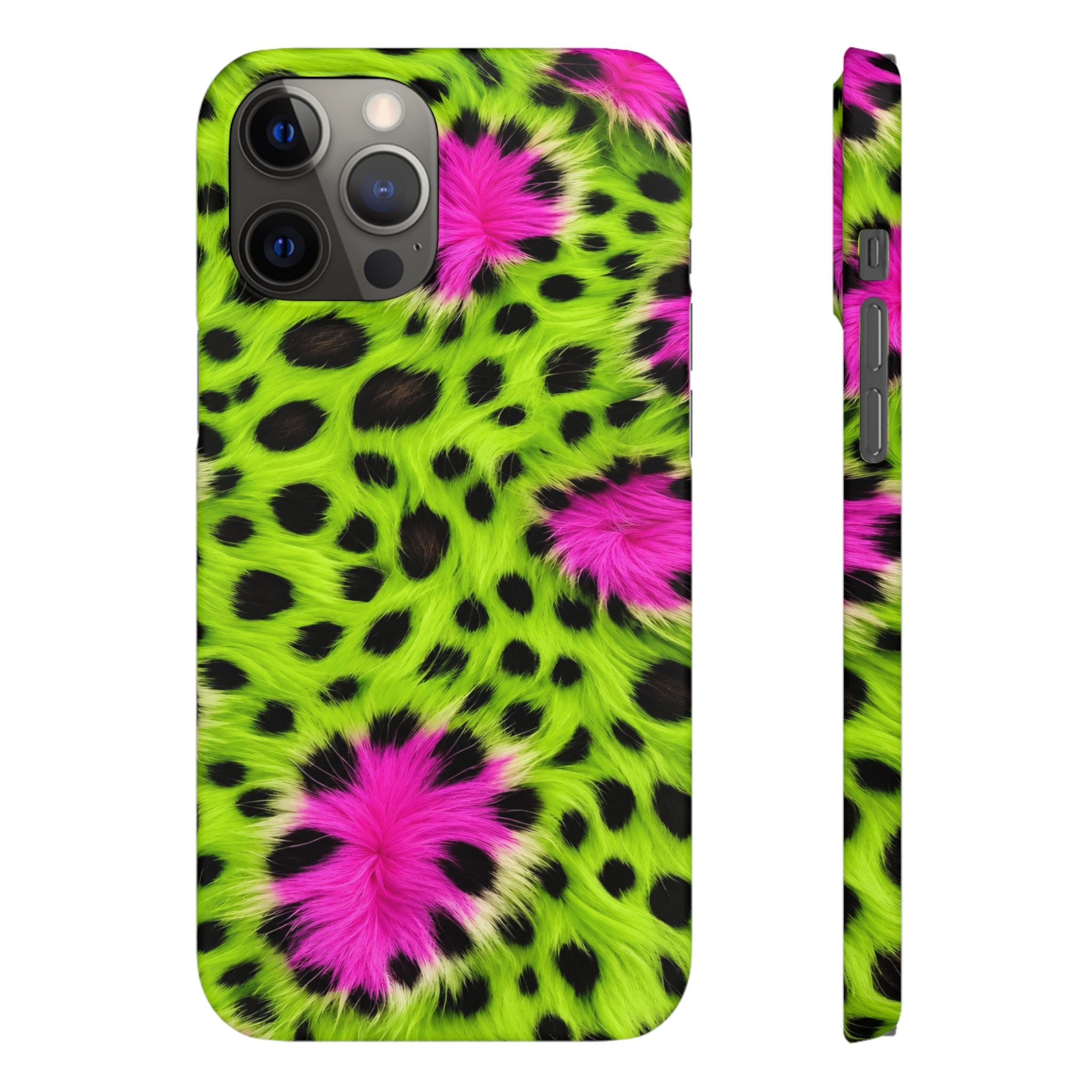 Neon Leopard Phone Case