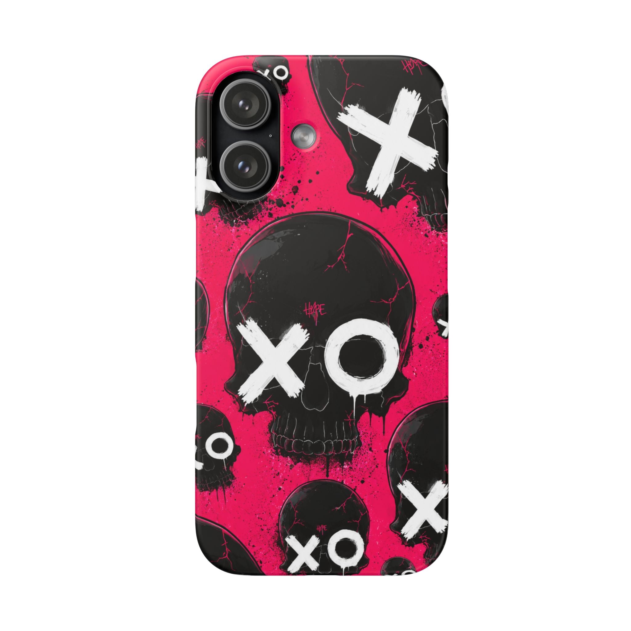 XO Skull Punk Phone Case