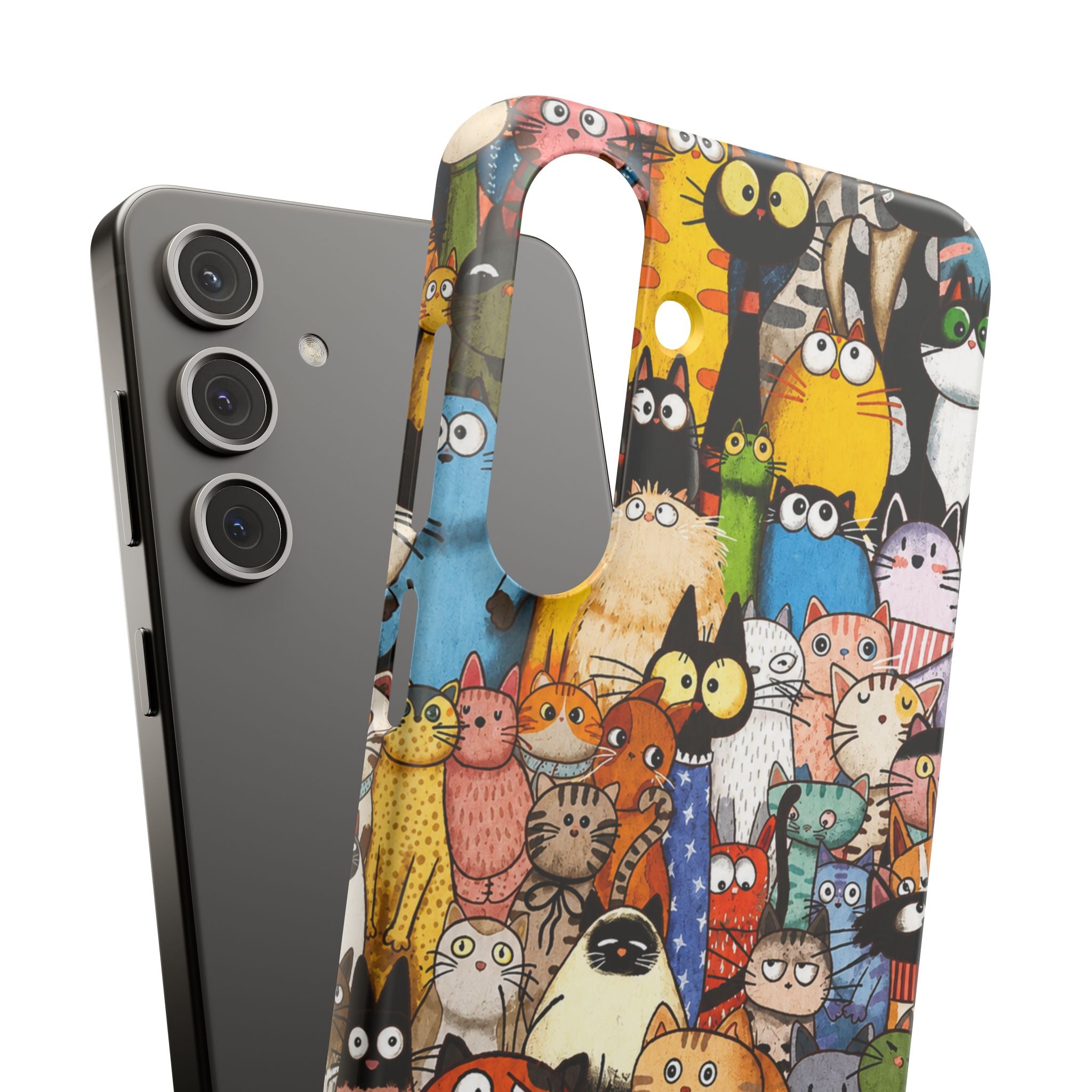 Cute Cat Pattern Phone Case