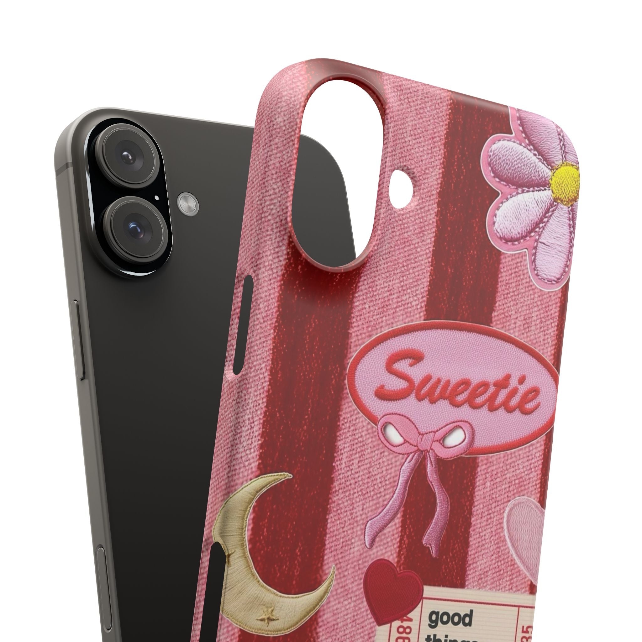 Coquette Patch Phone Case