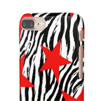 Retro Zebra Stars Phone Case