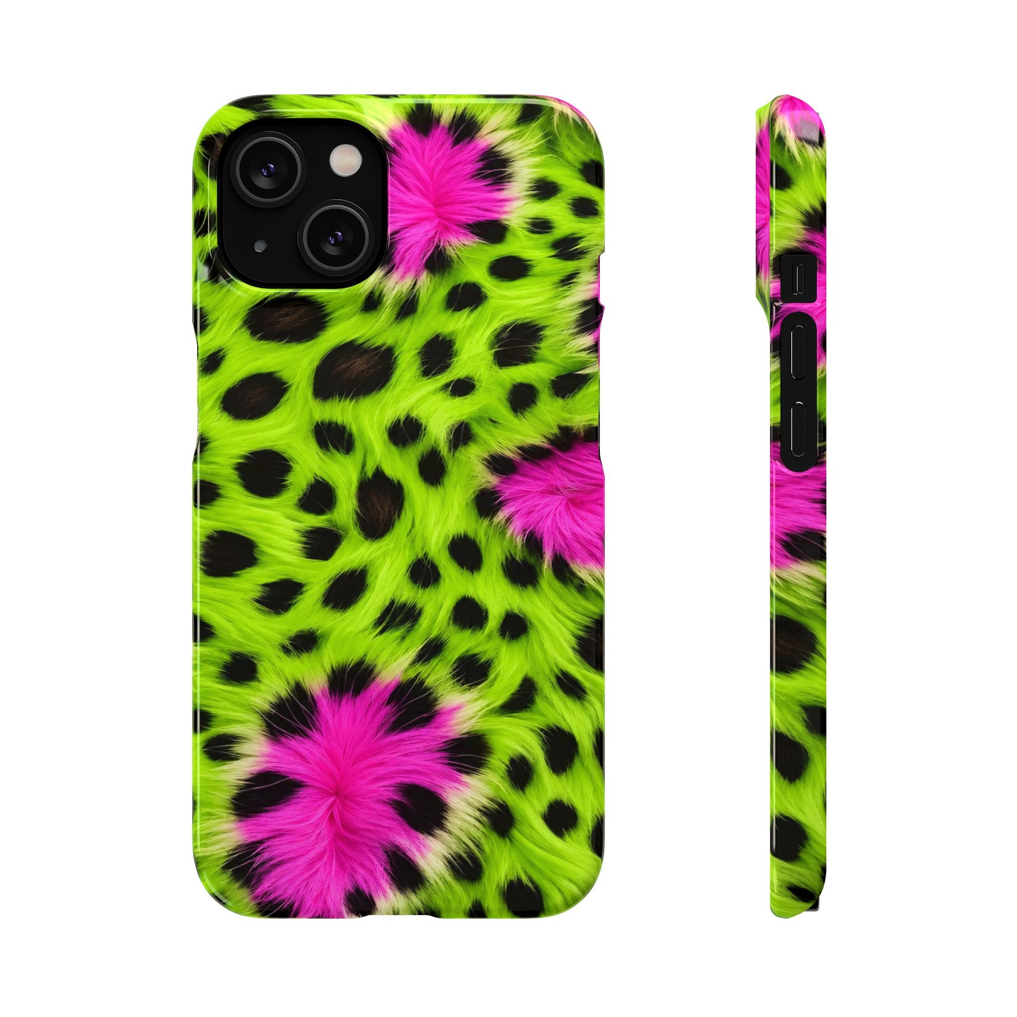 Neon Leopard Phone Case