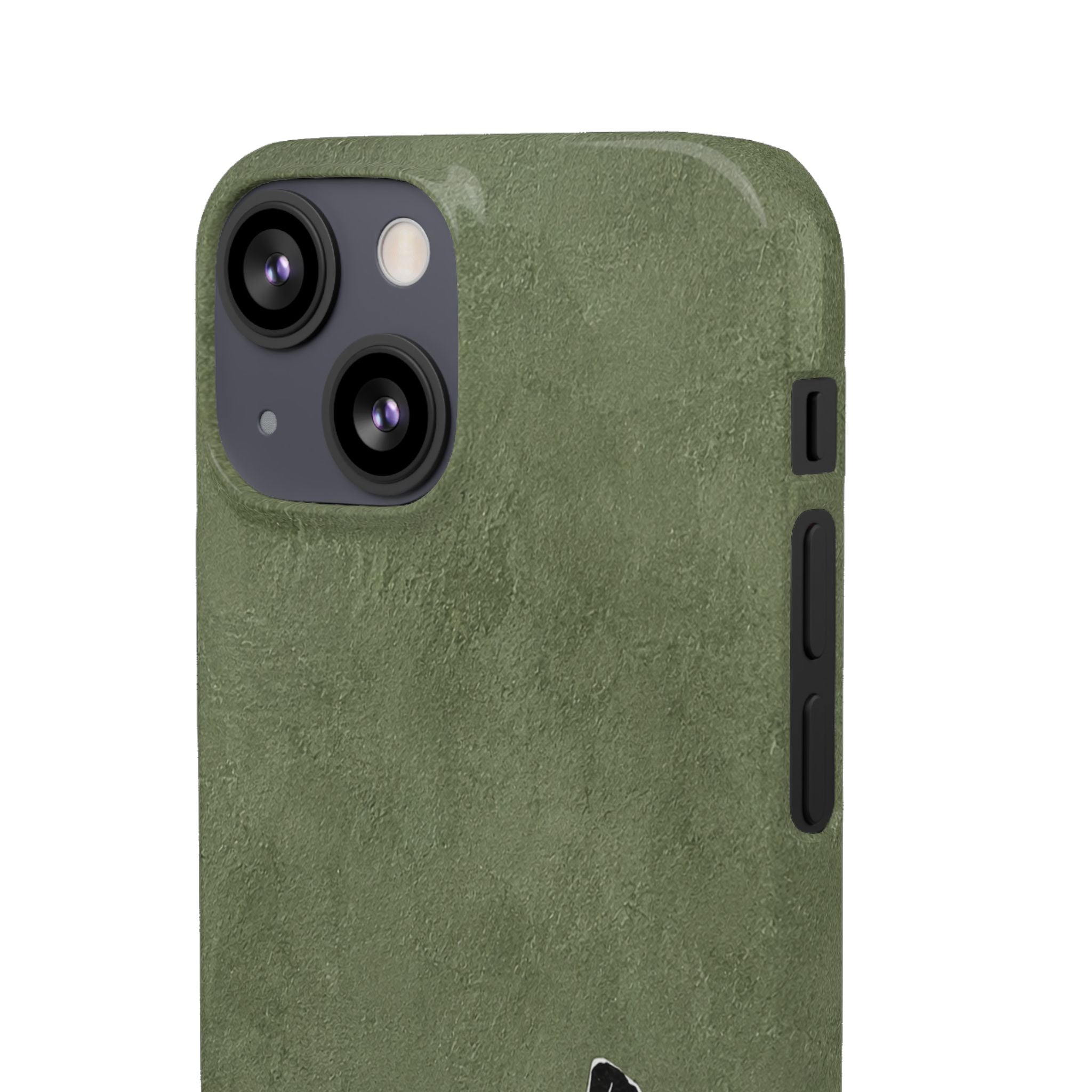 Grumpy Black Cat Phone Case