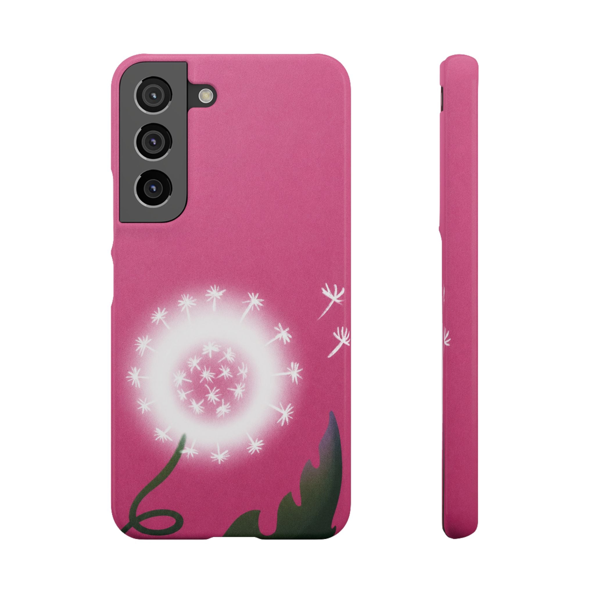 Pink Dandelion Phone Case
