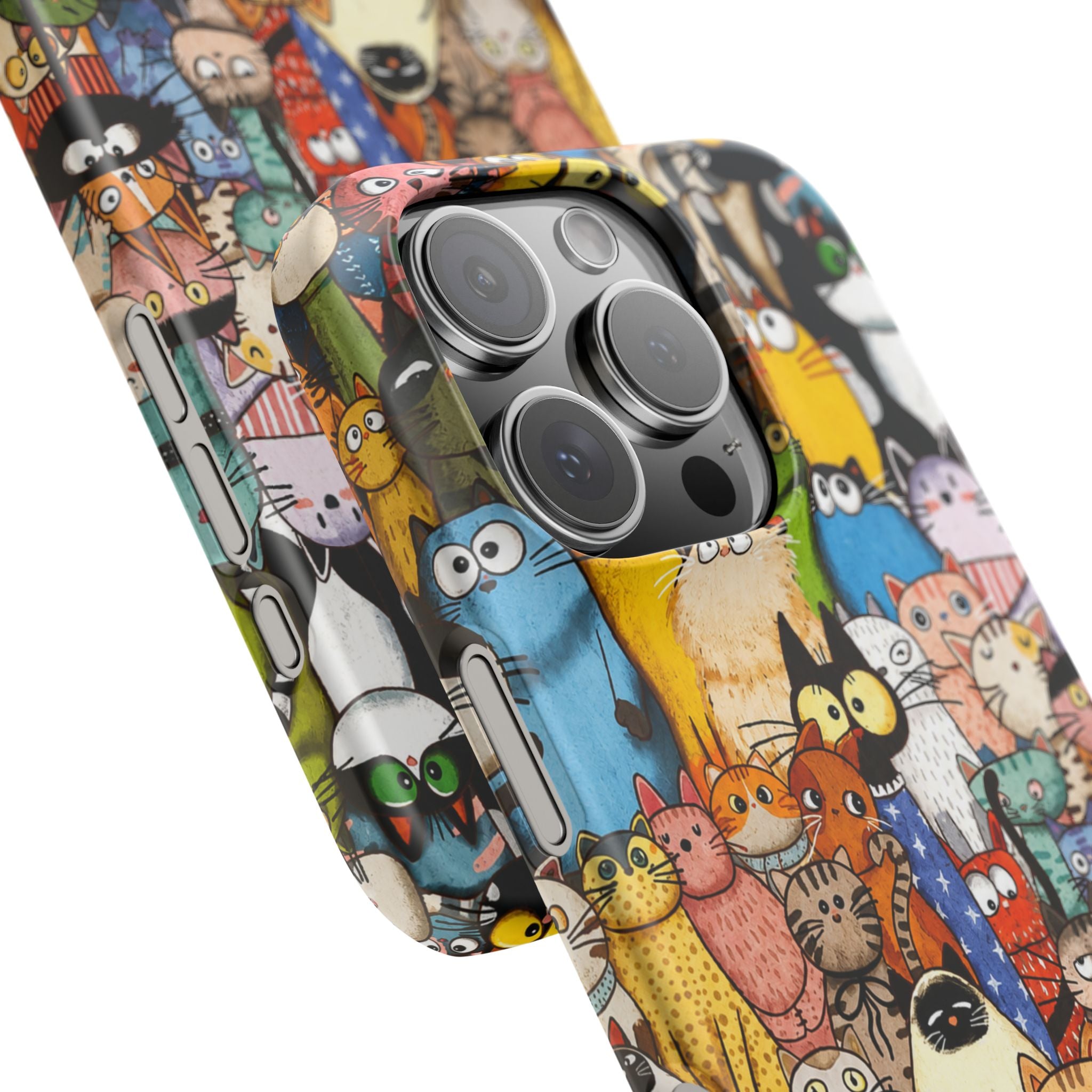 Cute Cat Pattern Phone Case