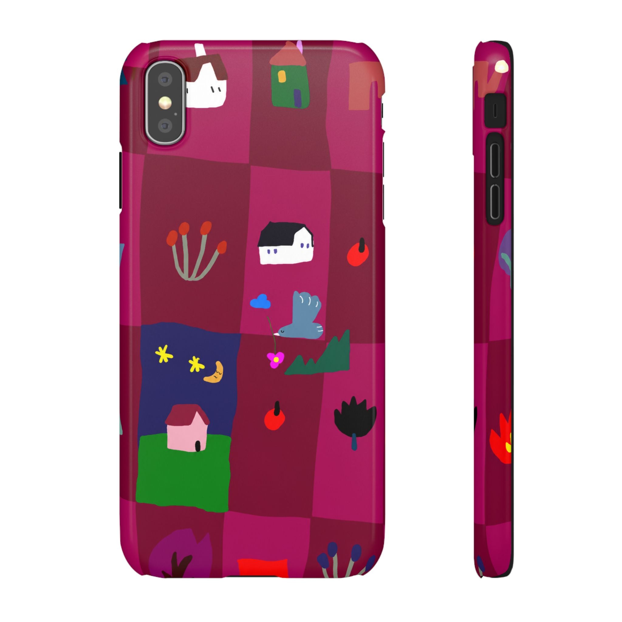 Whimsical Village Phone Case