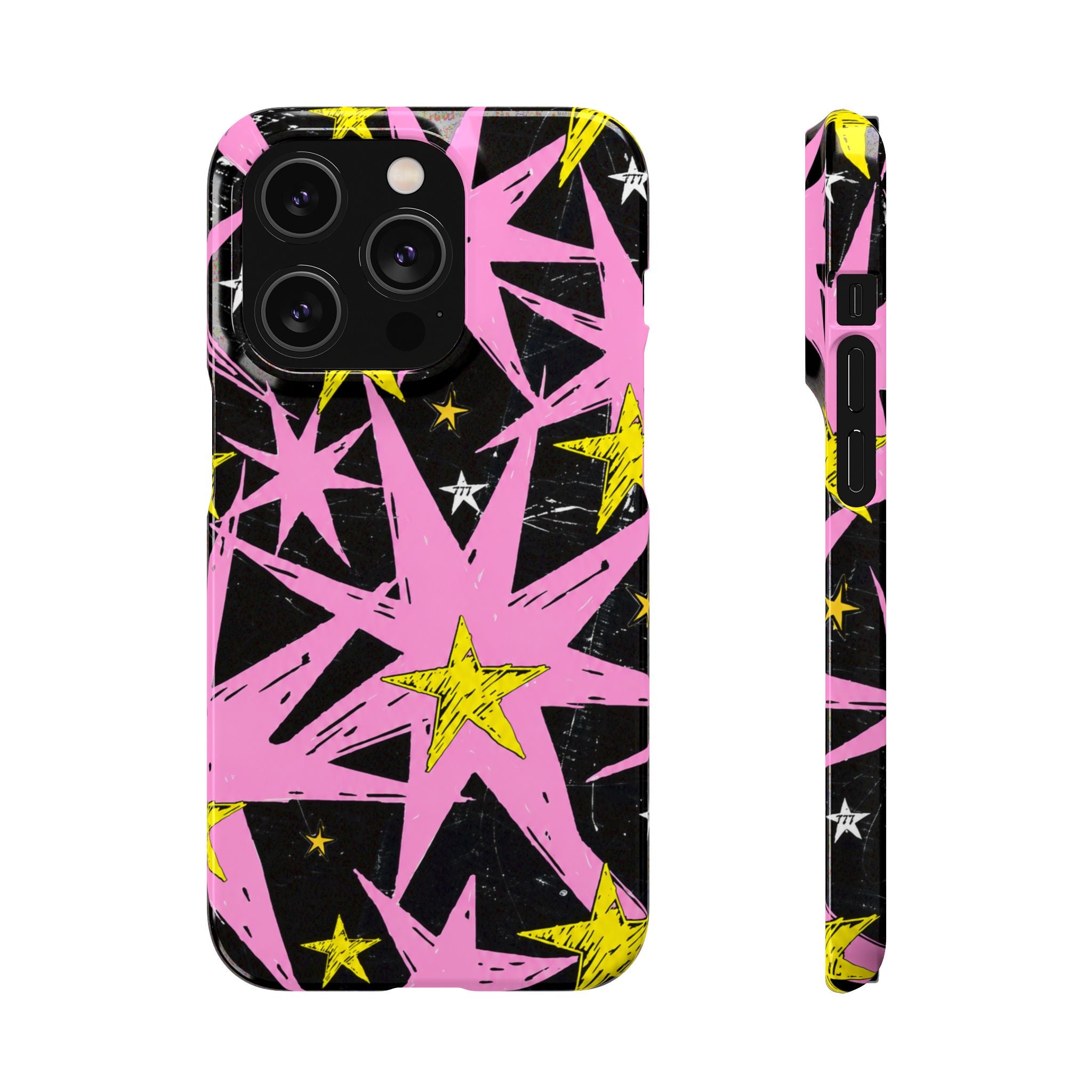 Pink Starburst Phone Case