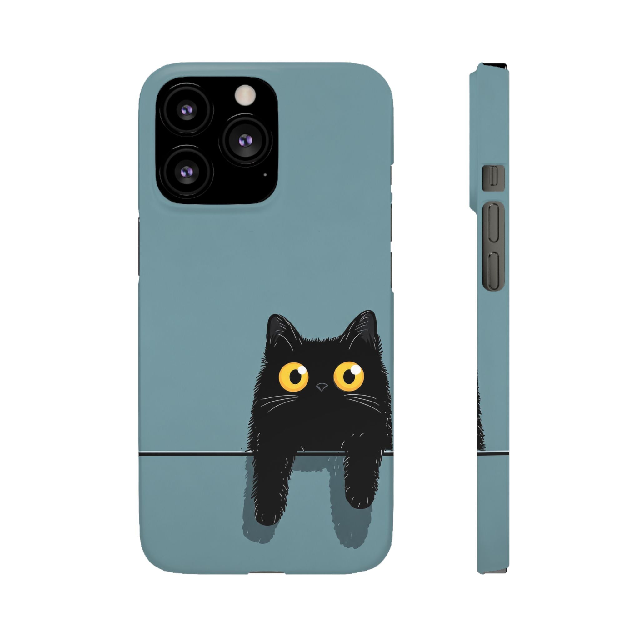 Cute Black Cat Phone Case