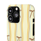 Bow Stripe Phone Case
