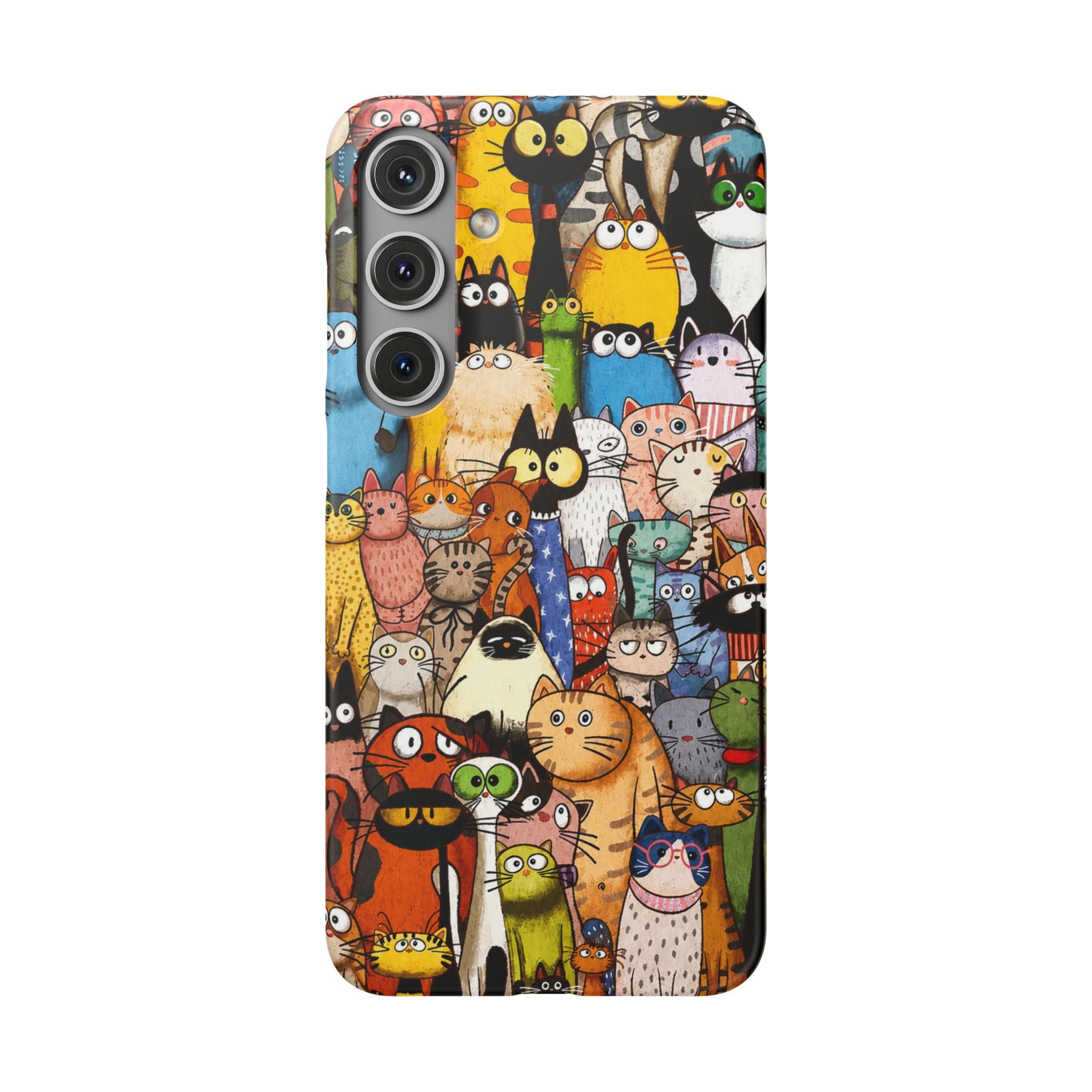 Cute Cat Pattern Phone Case