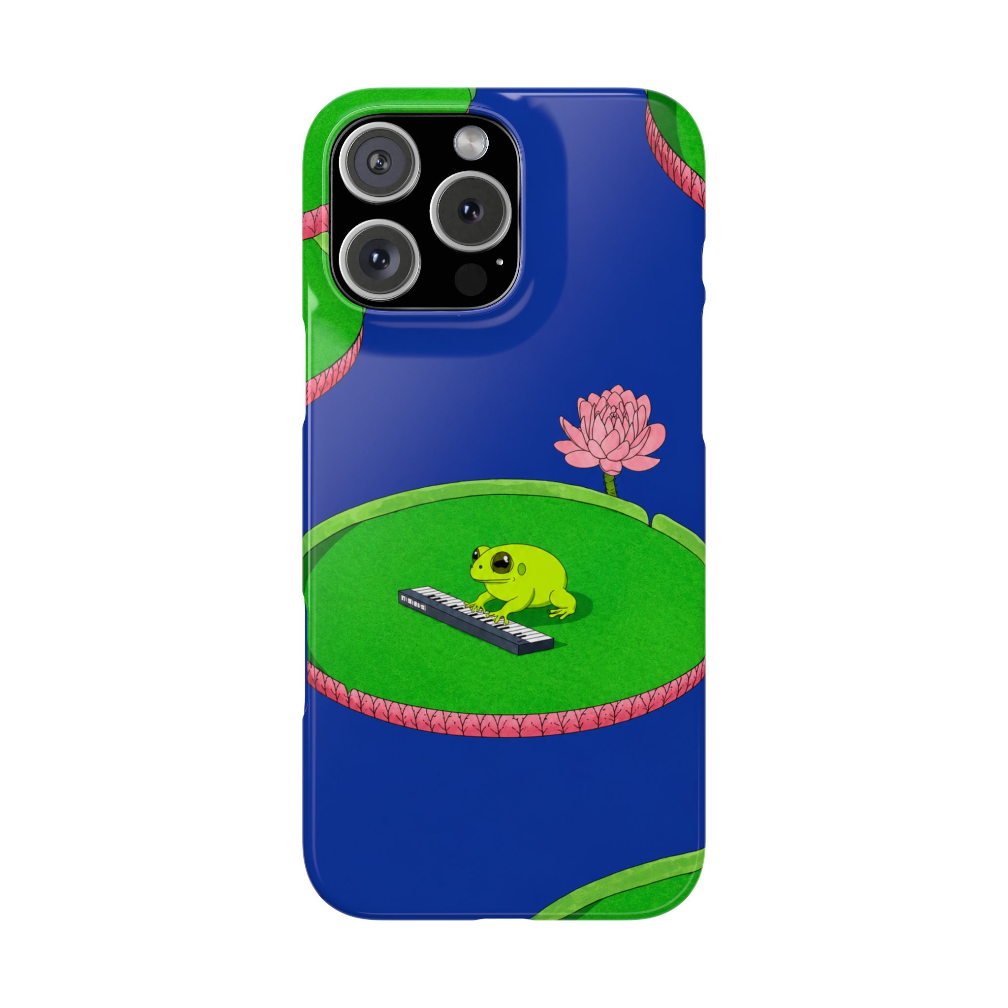 Frog Piano Phone Case