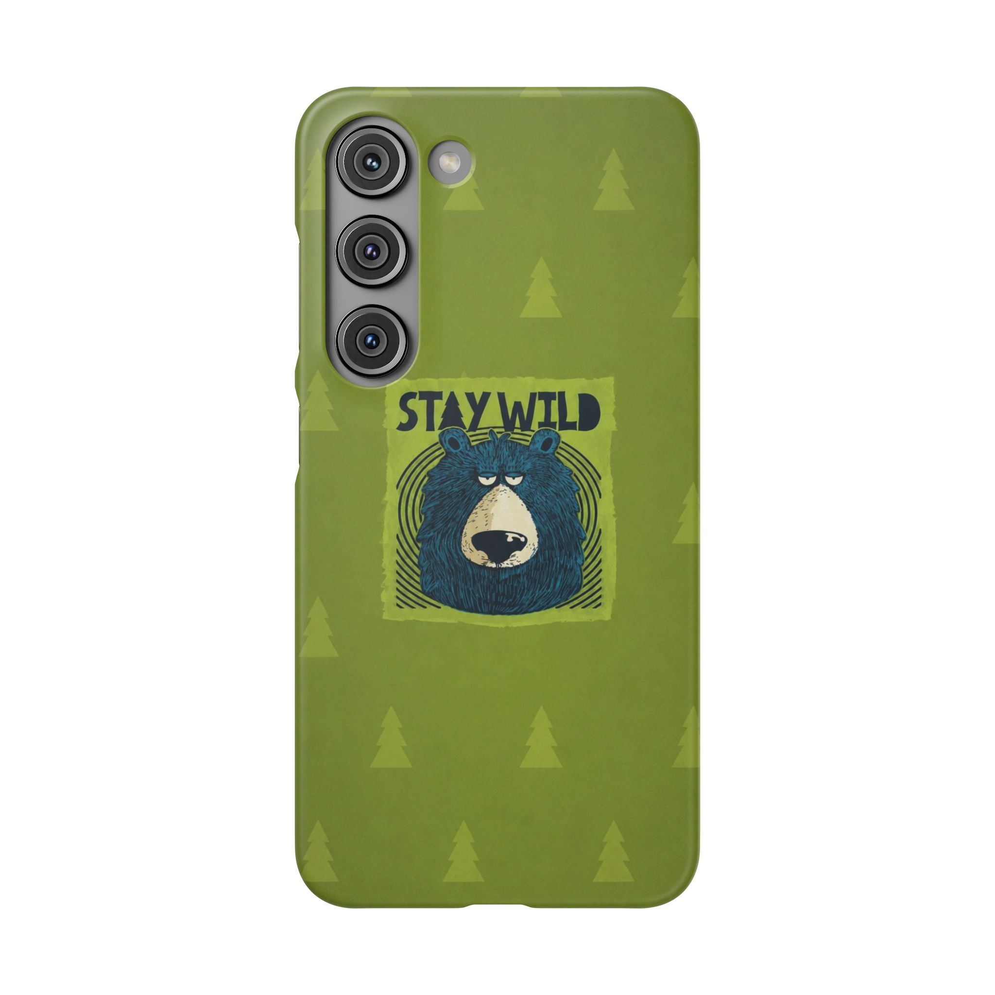 Stay Wild Bear Phone Case