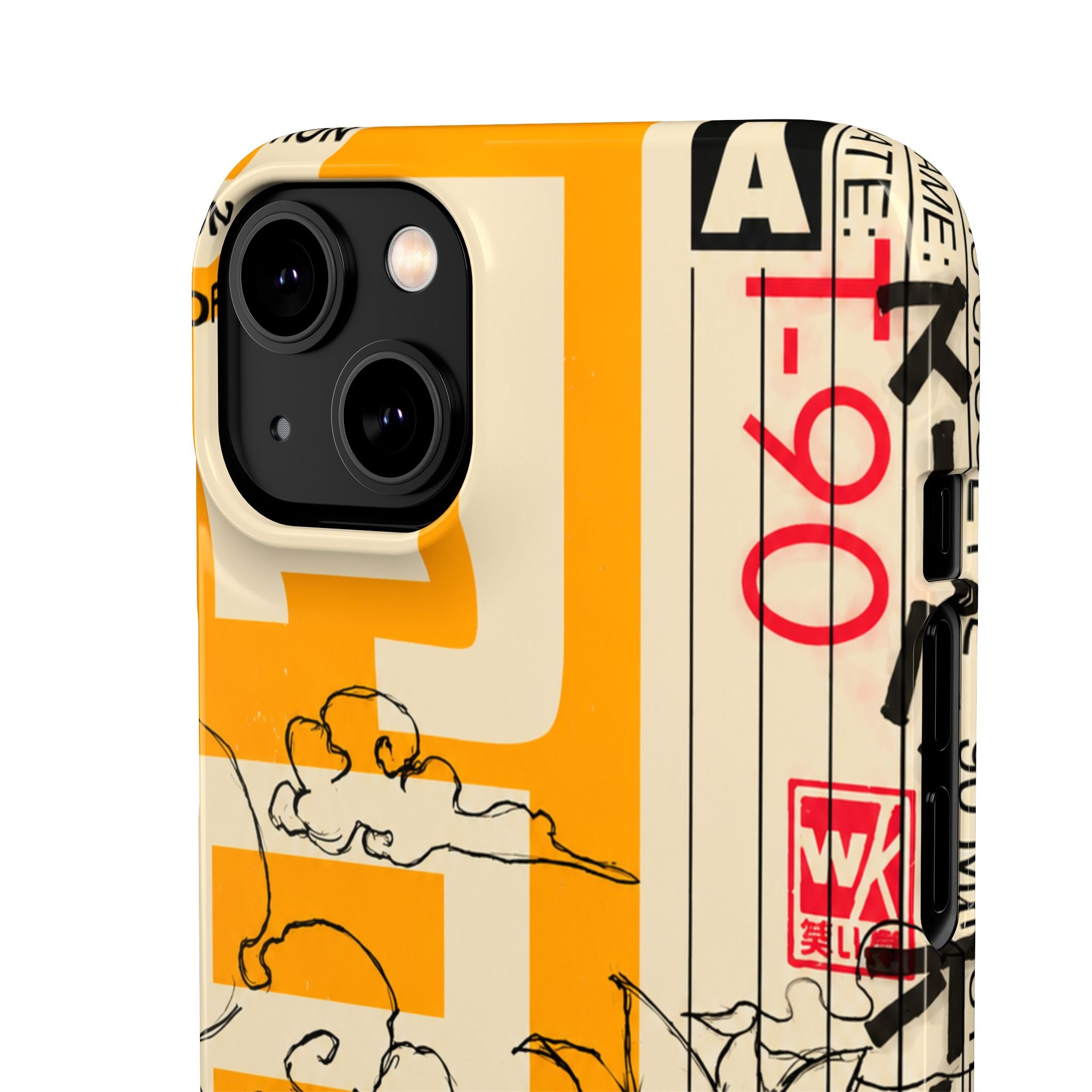 Retro Cassette Floral Phone Case