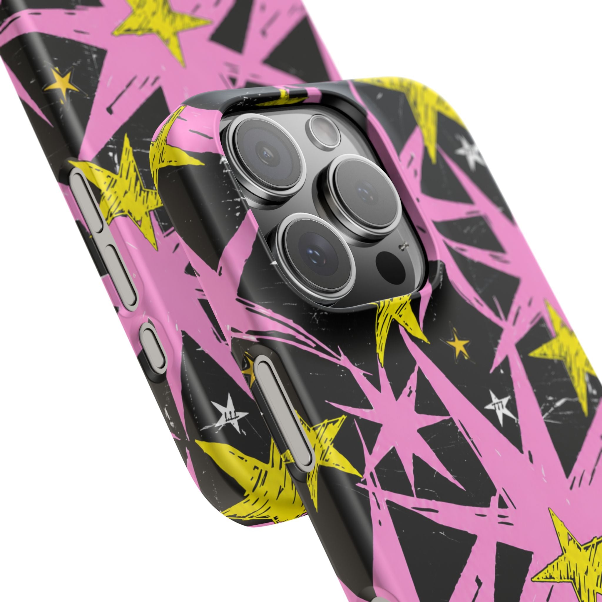 Pink Starburst Phone Case