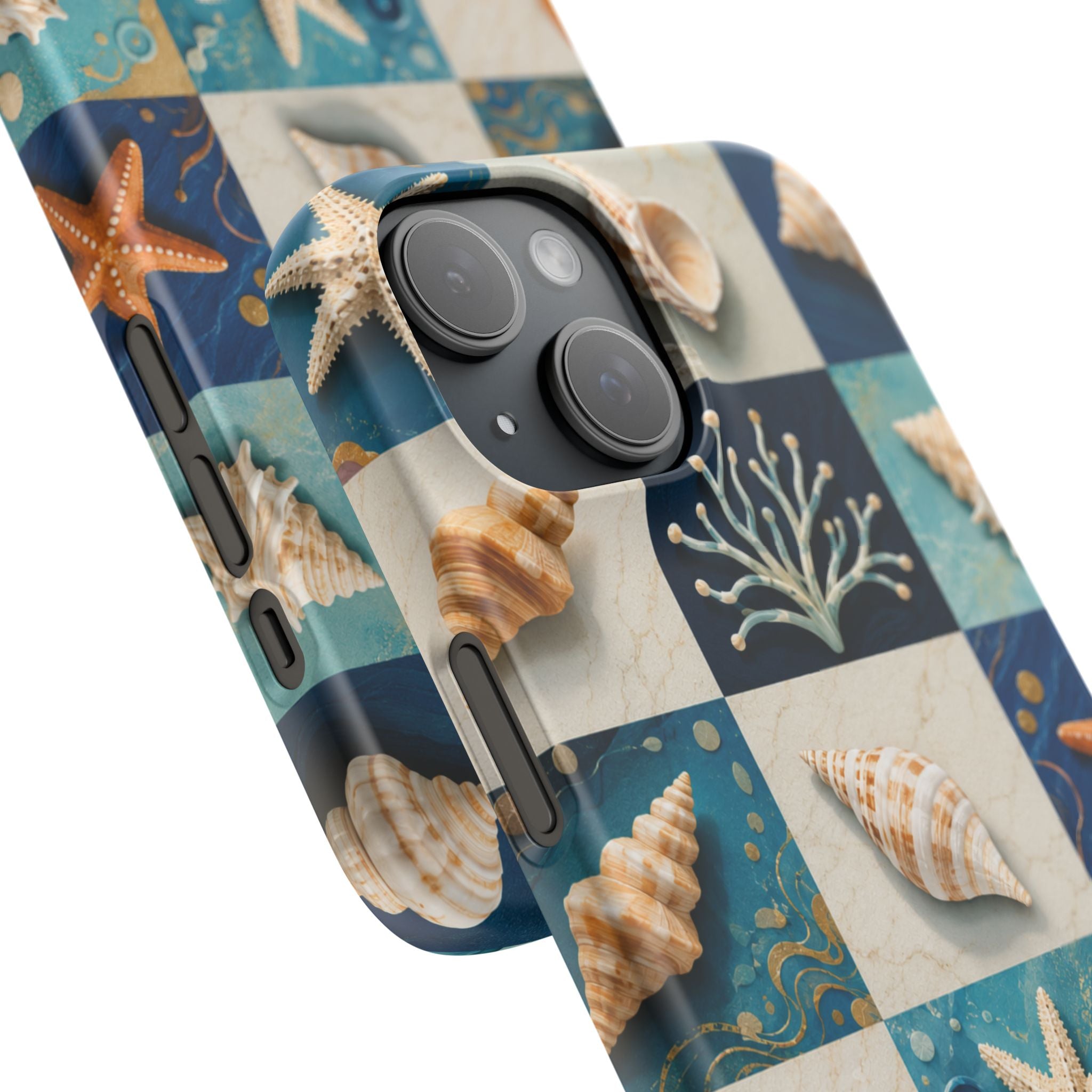 Coastal Seashell Mosaic Phone Case