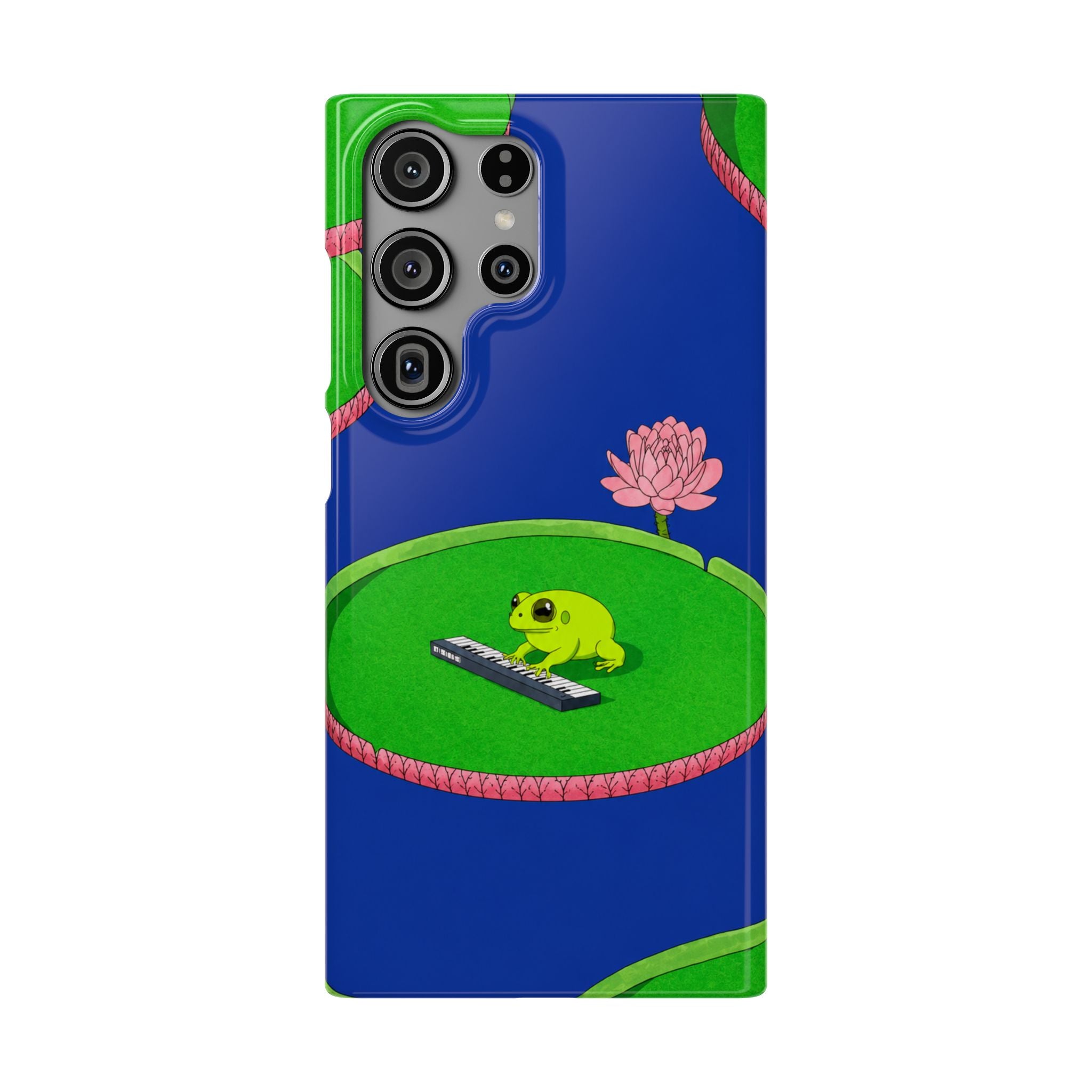 Frog Piano Phone Case
